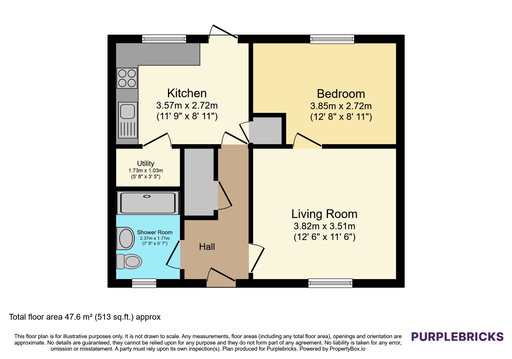 28, Ullswater Road, Cheltenham floorplan
