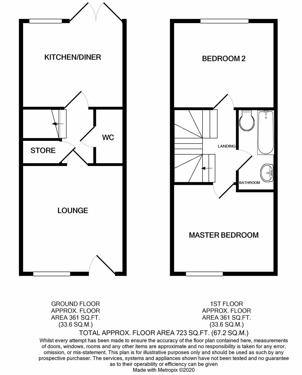 24, Charter Court, Winsford floorplan