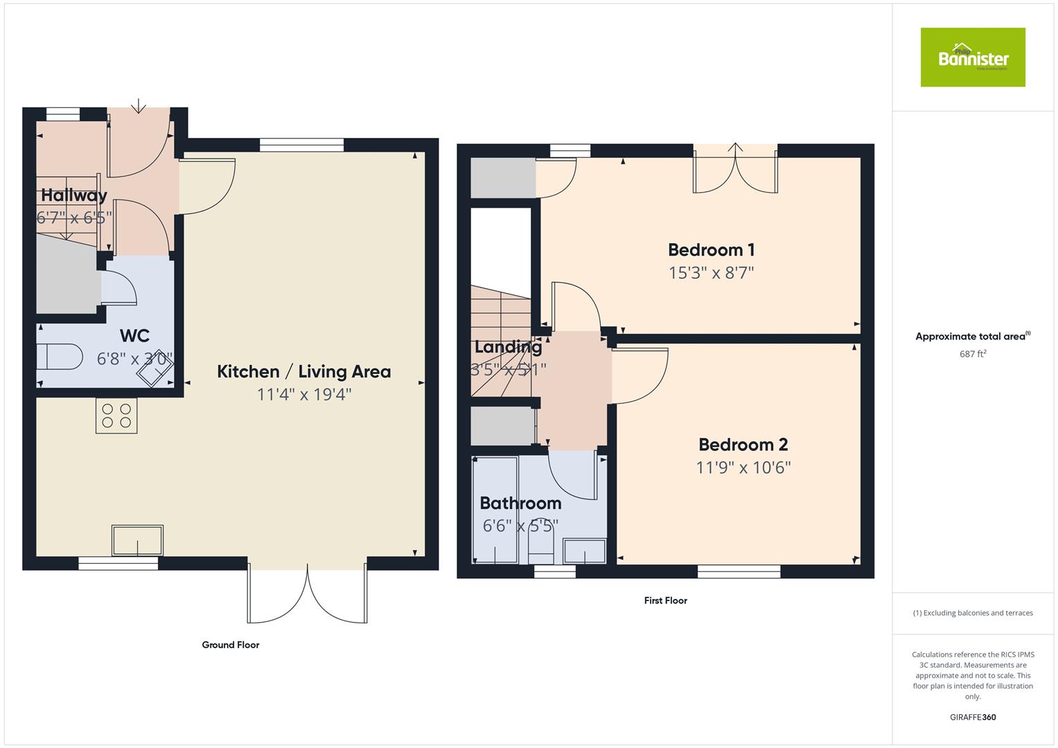 18, Husthwaite Road, Brough floorplan