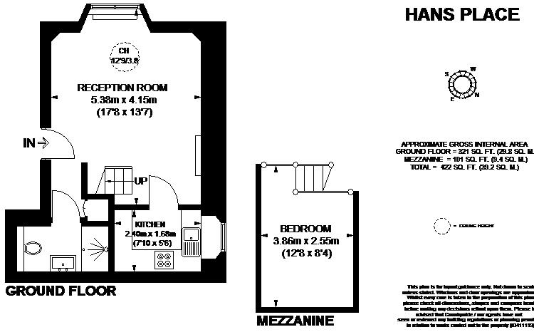 1 Bedrooms Flat to rent in Hans Place, London SW1X