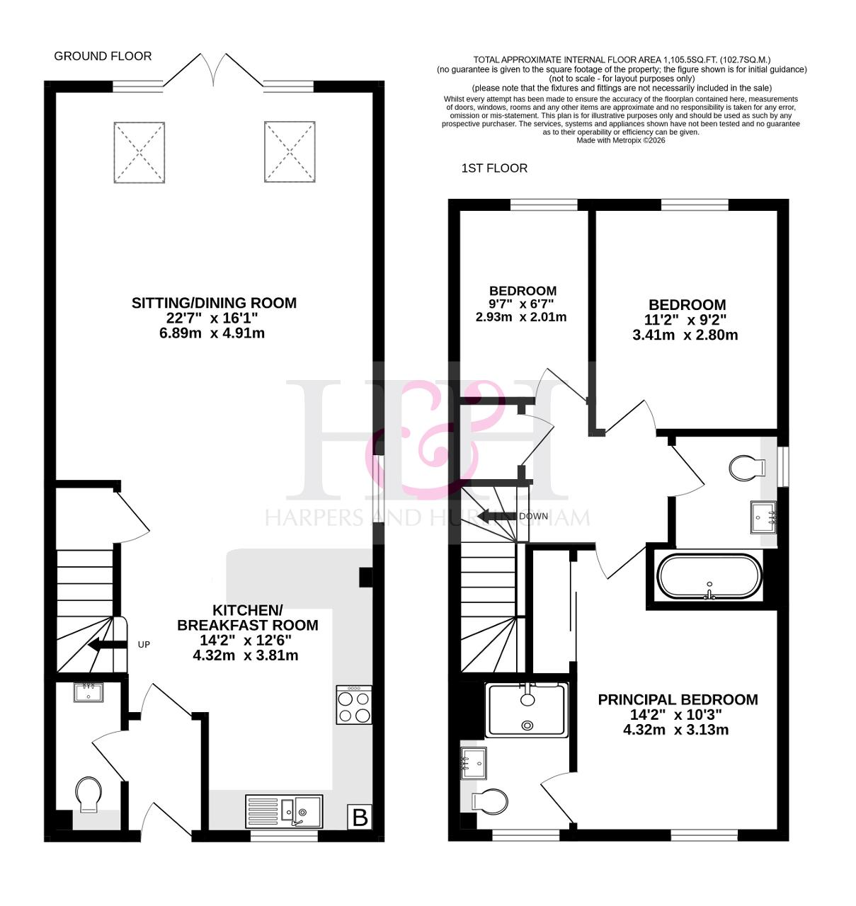 35, Bramling Gardens, Sissinghurst floorplan