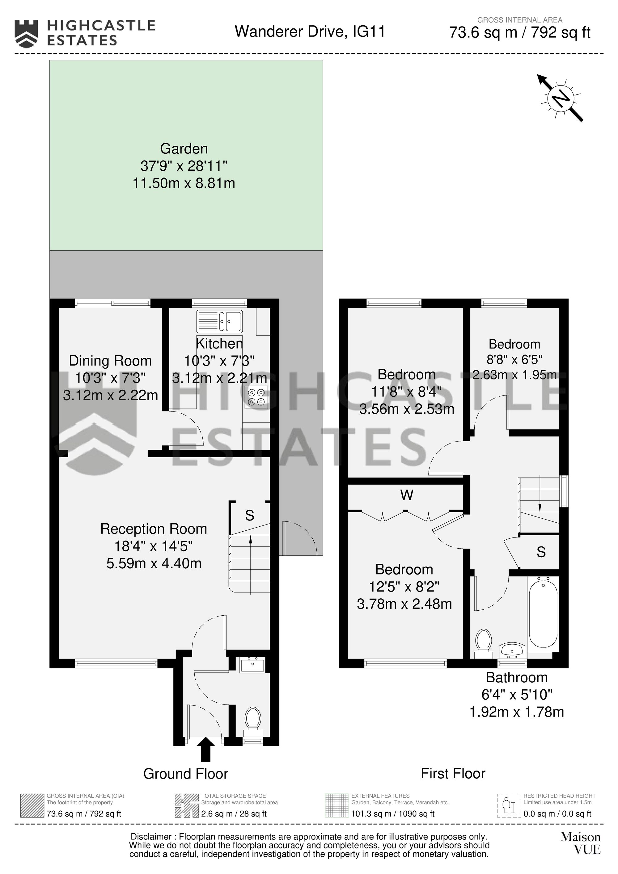 51 Wanderer Drive, Barking floorplan