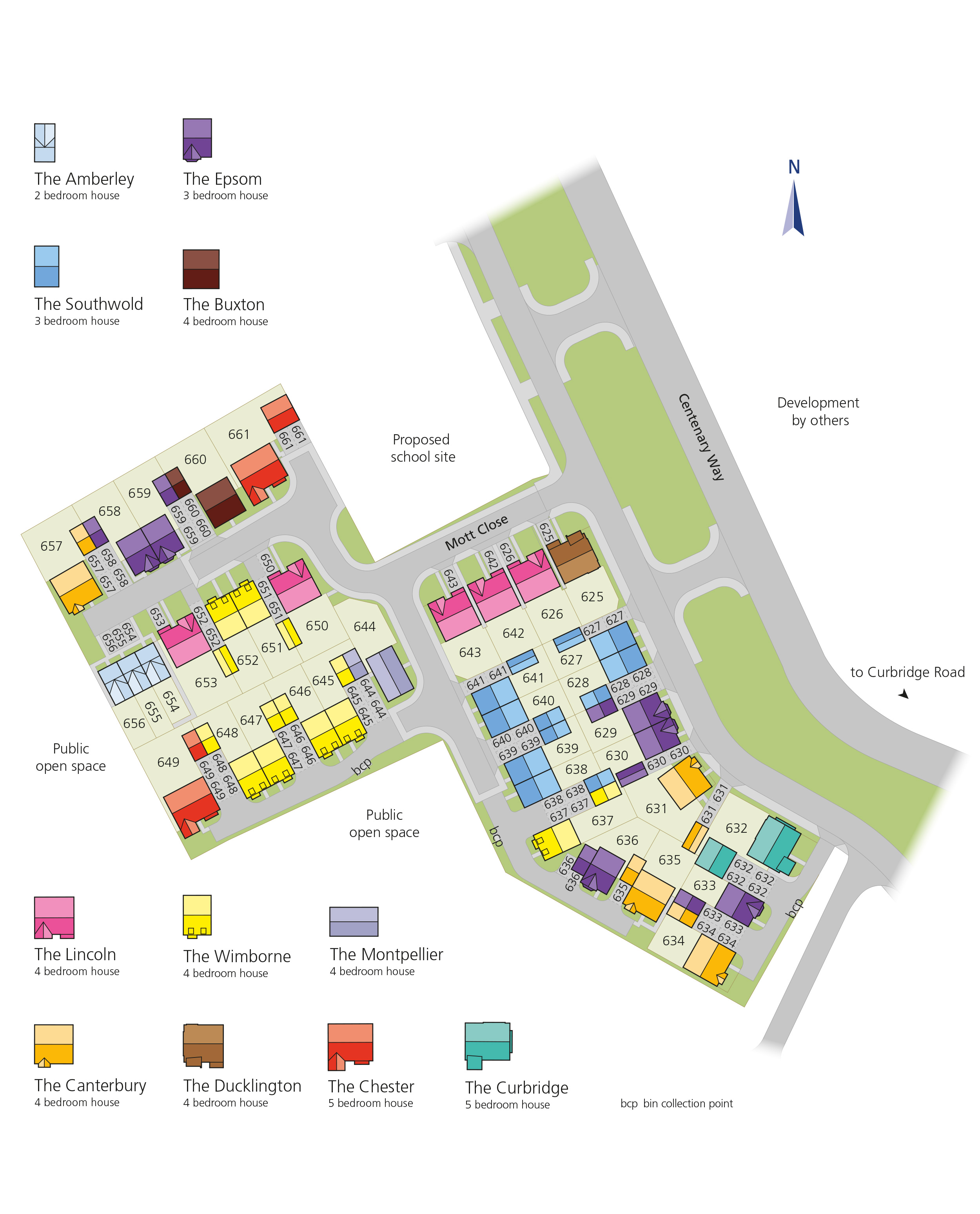 New home, 4 bed detached house for sale in "The Montpellier" at Downs