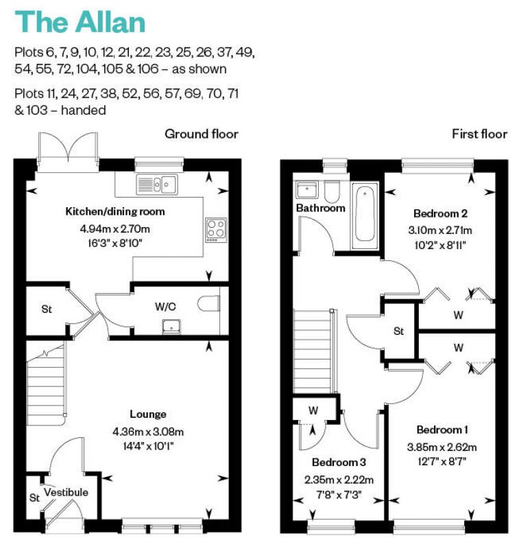 4, Hardy Road, Winchburgh floorplan