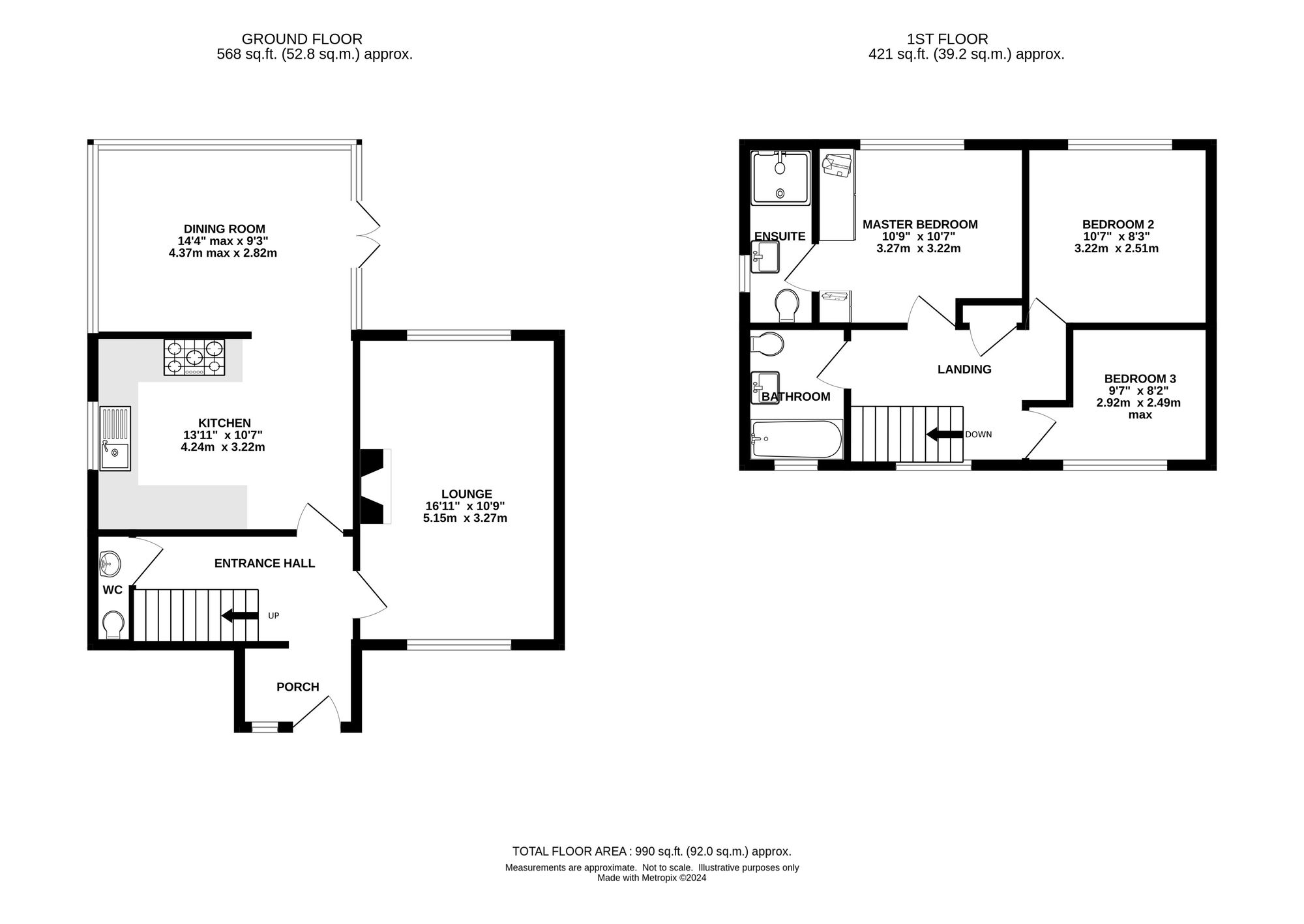 17 Park House Lane, Macclesfield floorplan