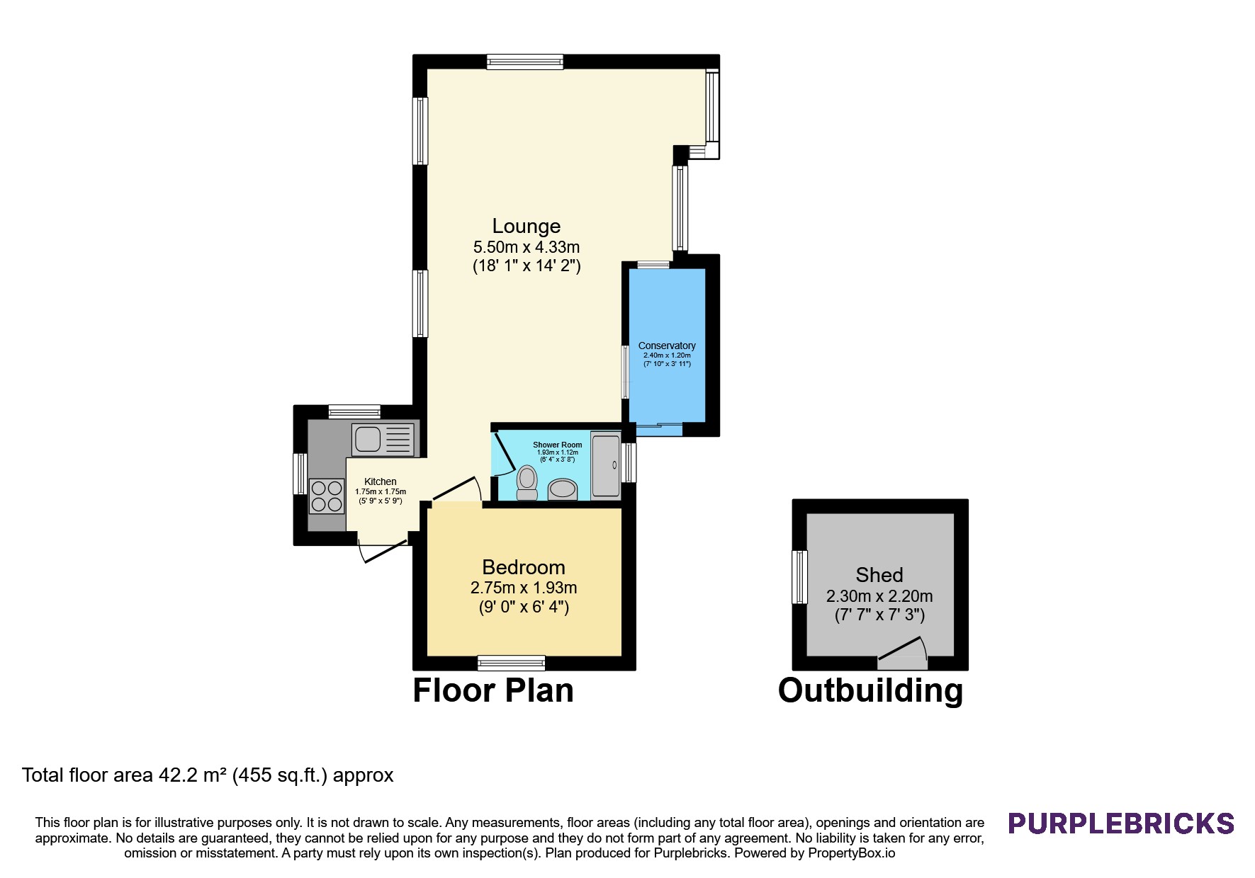 8 Coxes Avenue,, Upper Halliford Road, Shepperton floorplan