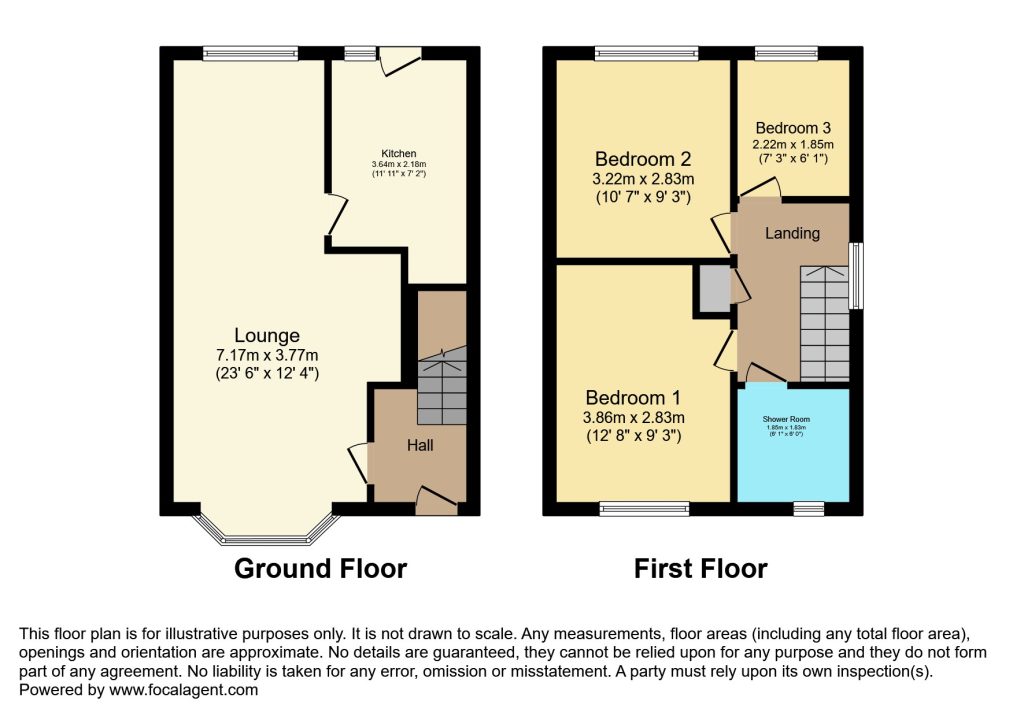 4, Petre Close, North Walsham floorplan