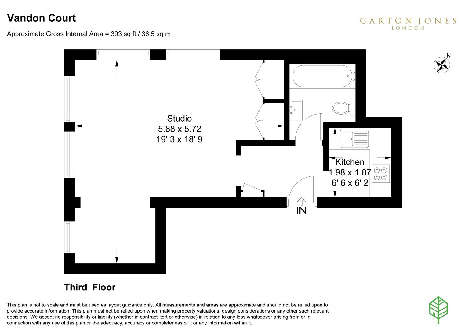 51, Vandon Court, Westminster floorplan