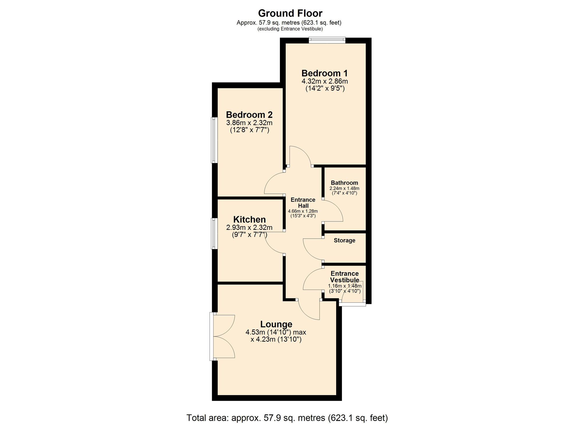 11 Woodlands Corner Lilford Road, Blackburn floorplan