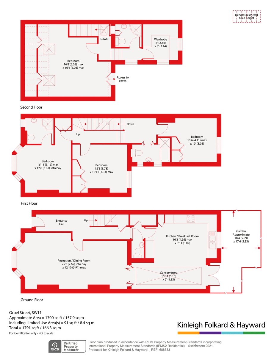 58, Orbel Street, London floorplan