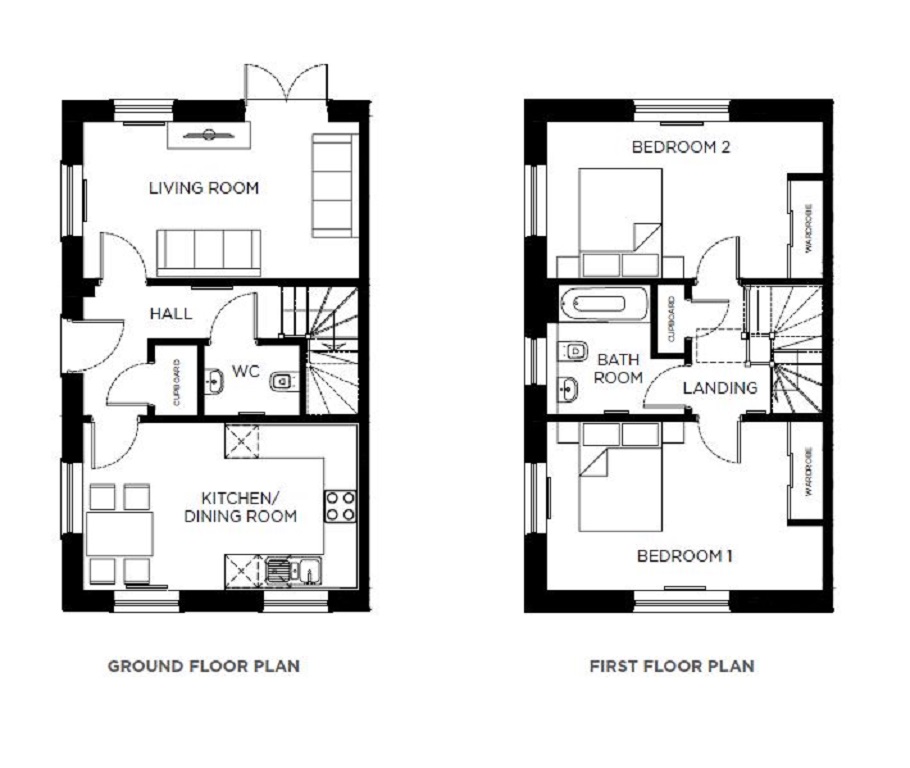 Old Station Road, Wadhurst TN5, 2 bedroom semidetached house for sale