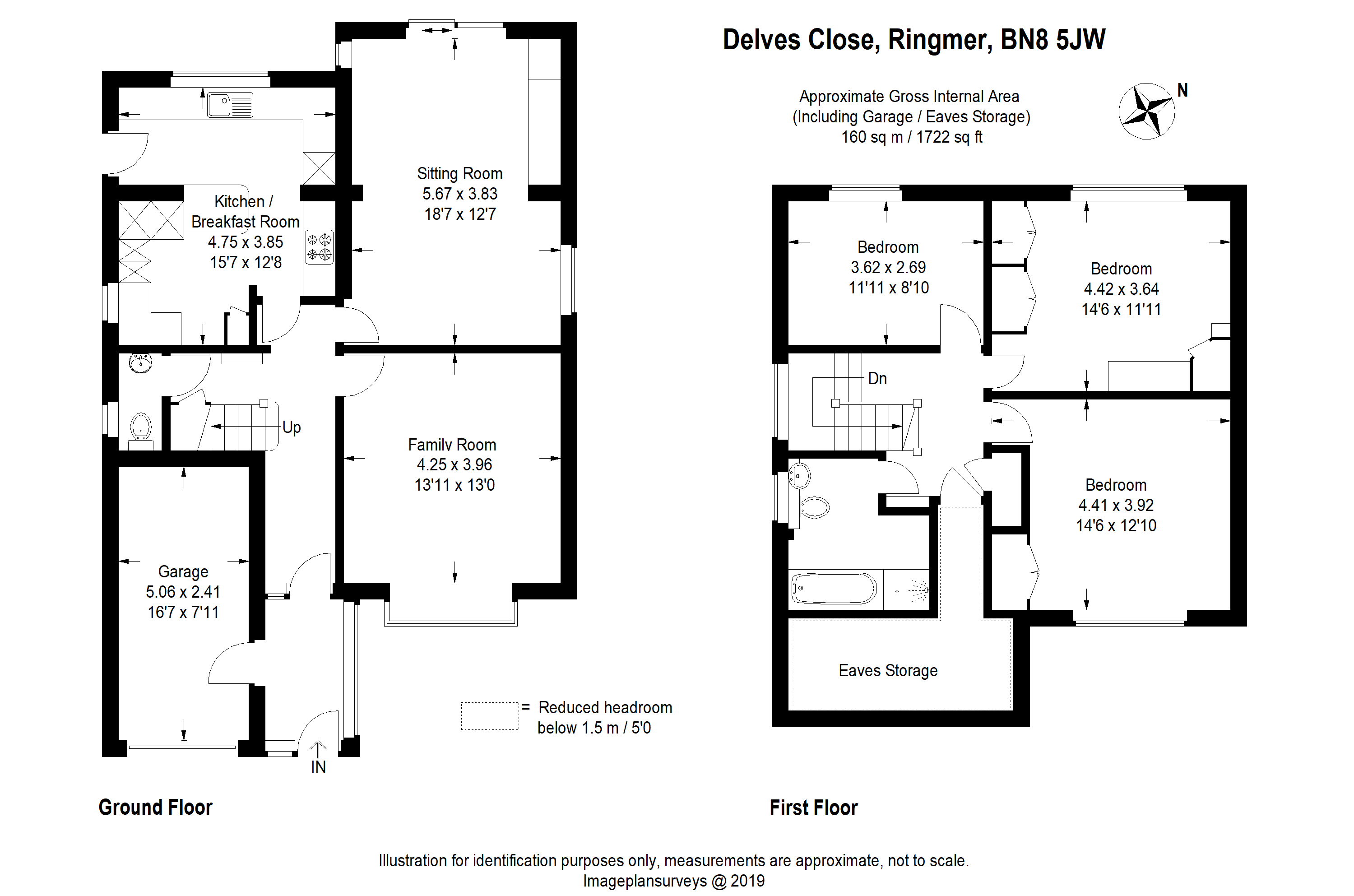 3 Bedrooms Detached house for sale in Delves Close, Ringmer BN8