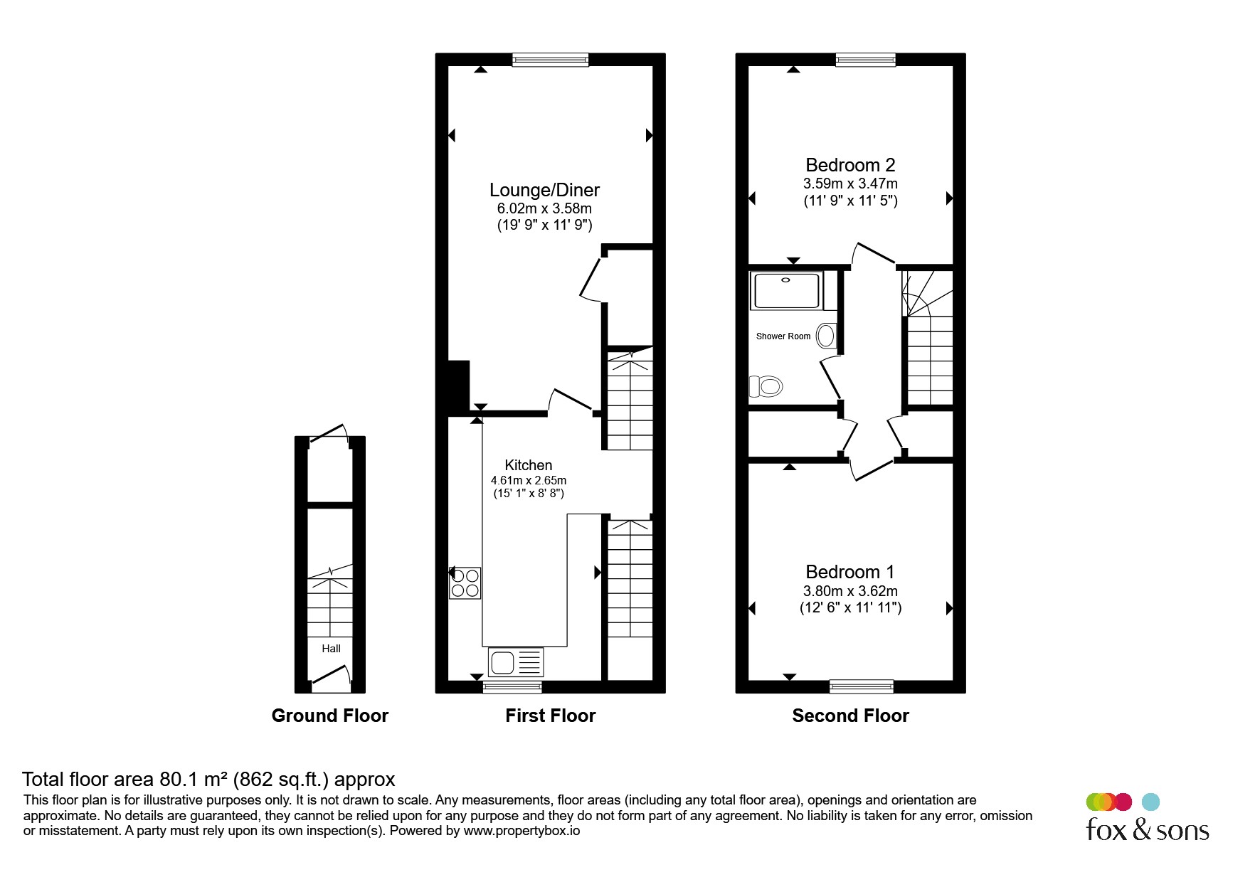 24, Staplehurst Close, Southampton floorplan