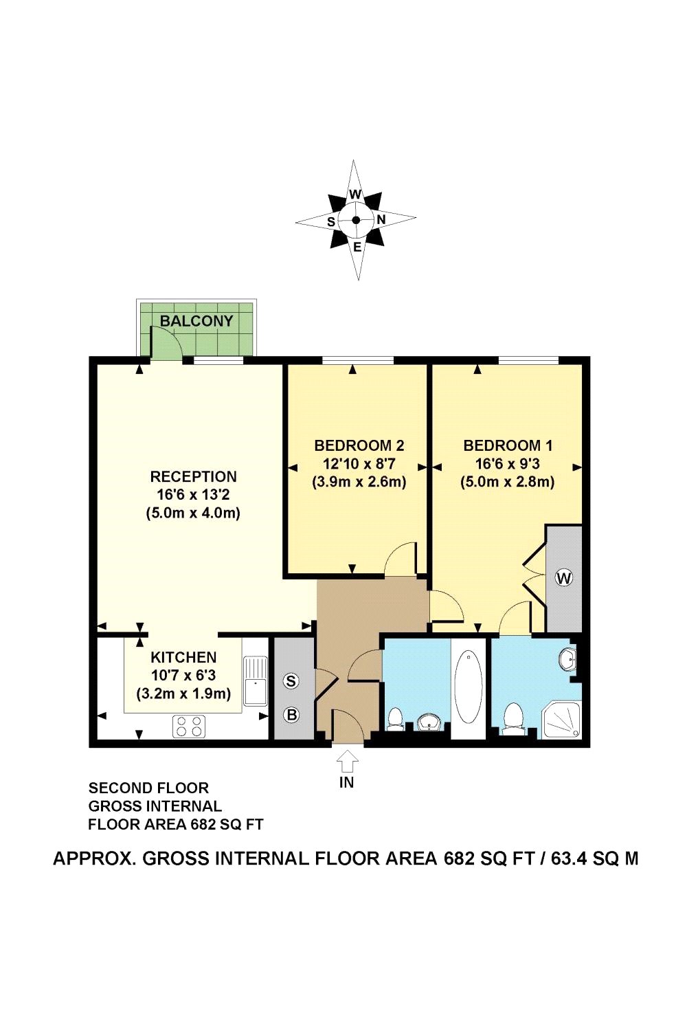 2 Bedrooms Flat to rent in Hoxton Square, London N1