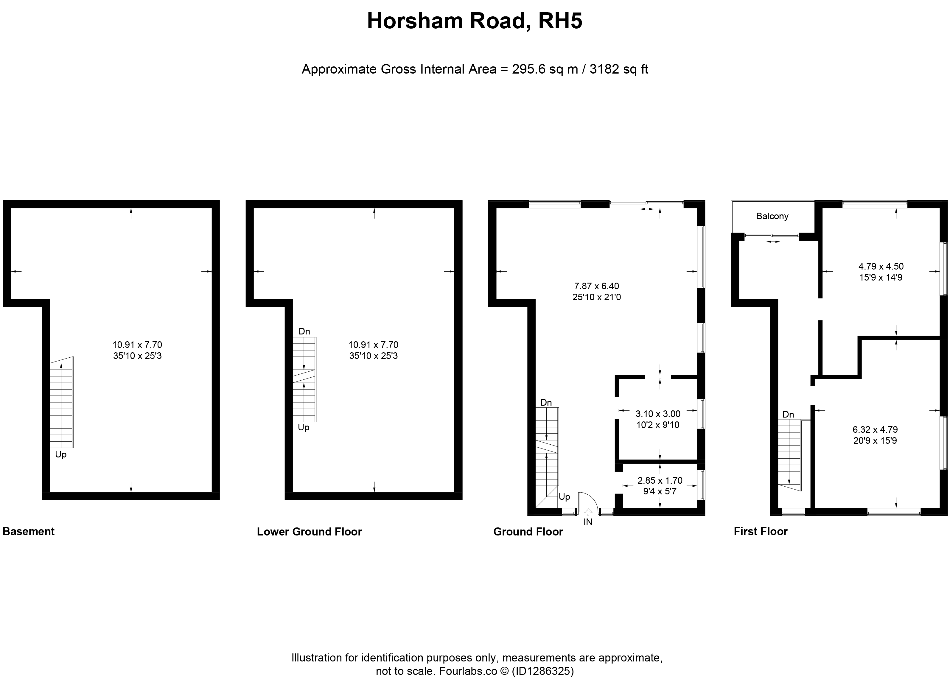 West House, Crackerbarrel Farm, Beare Green, Dorking floorplan