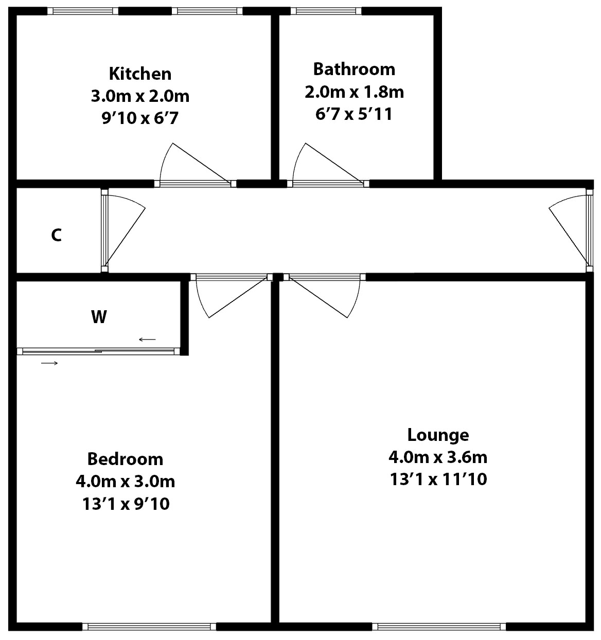 1 Wilson Court, Bellshill floorplan