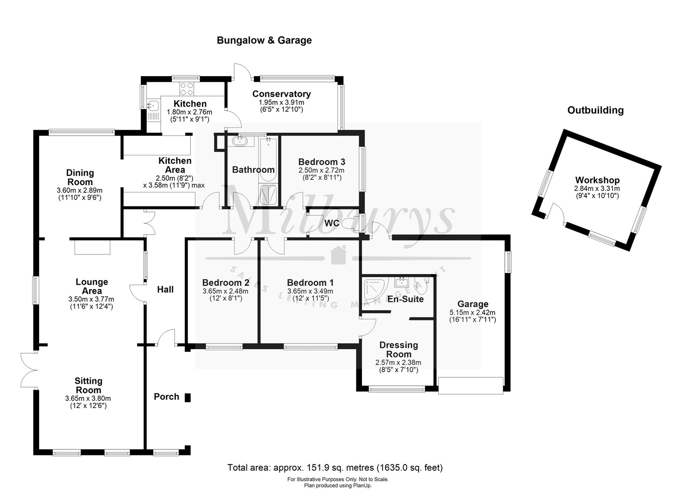 Townwell, Cromhall, WottonUnderEdge GL12, 3 bedroom detached bungalow