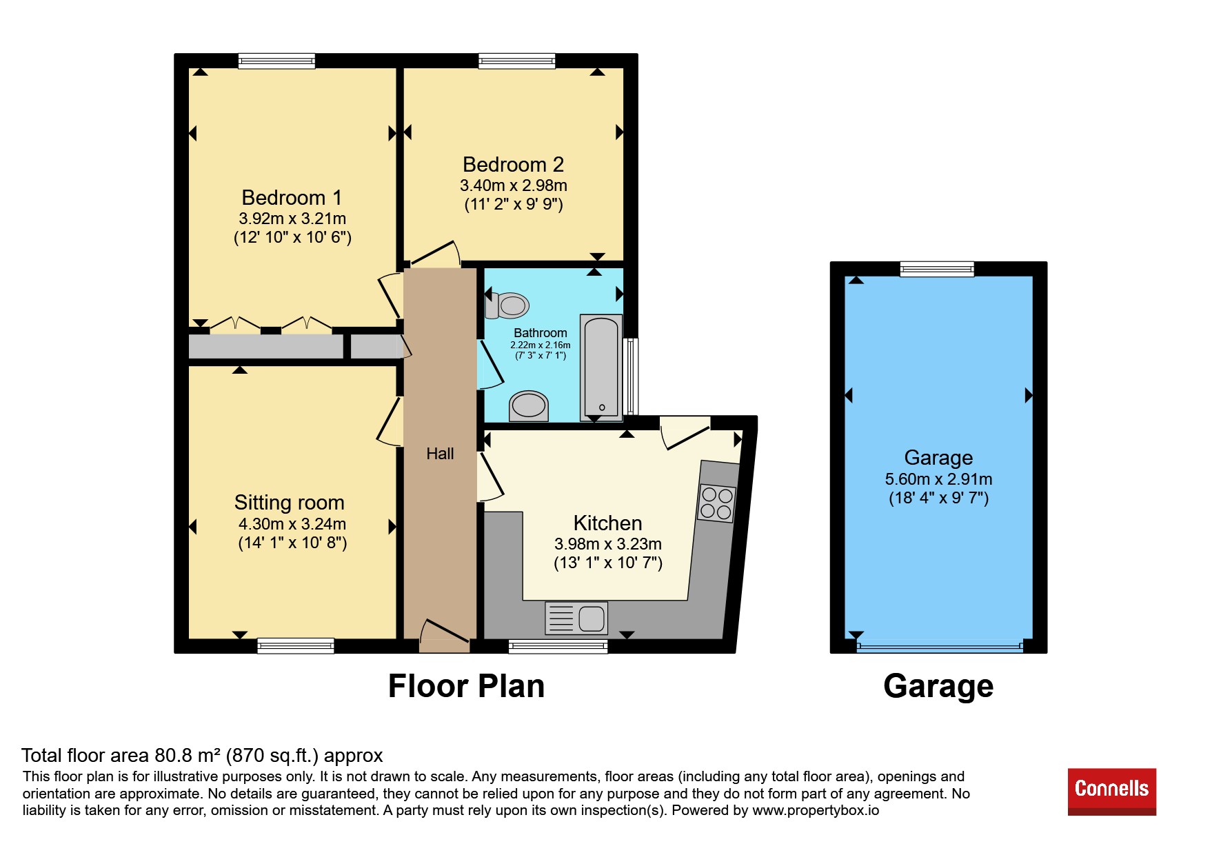 2, Elm Drive, Milton Keynes floorplan