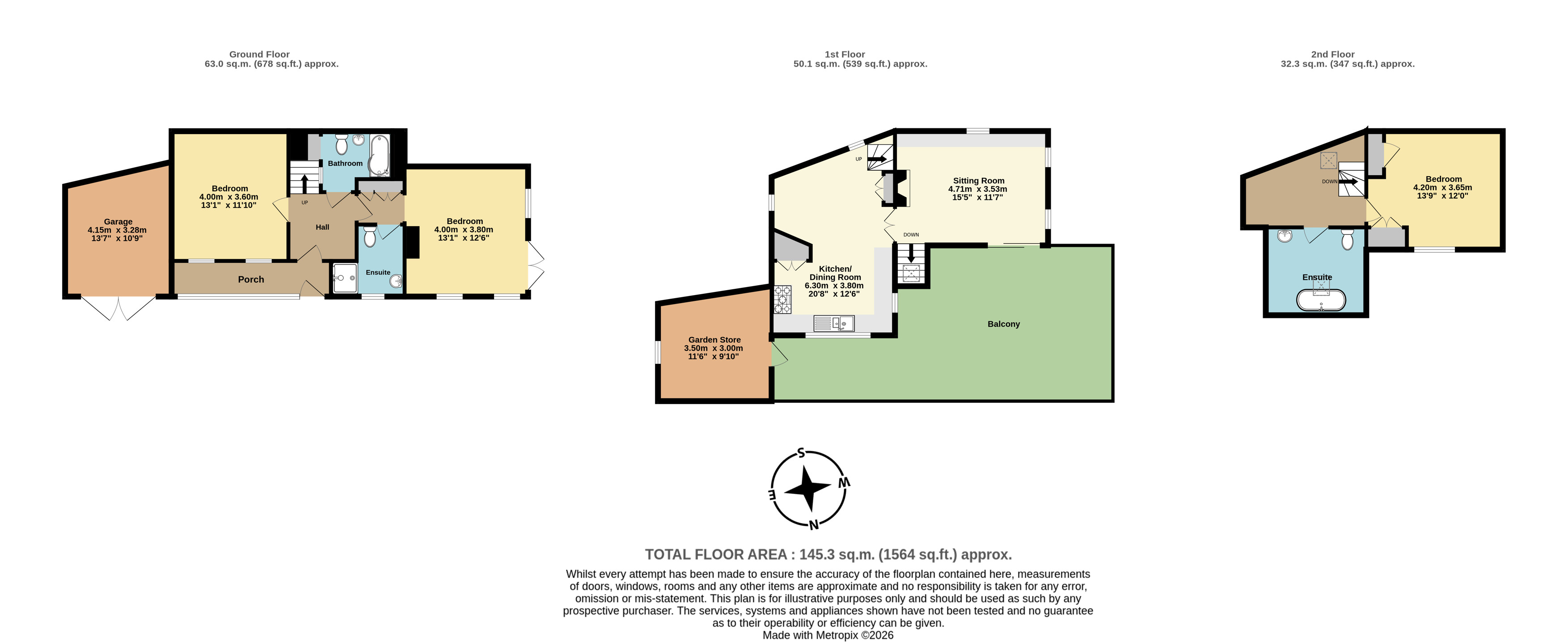 Beach Road, Torquay floorplan
