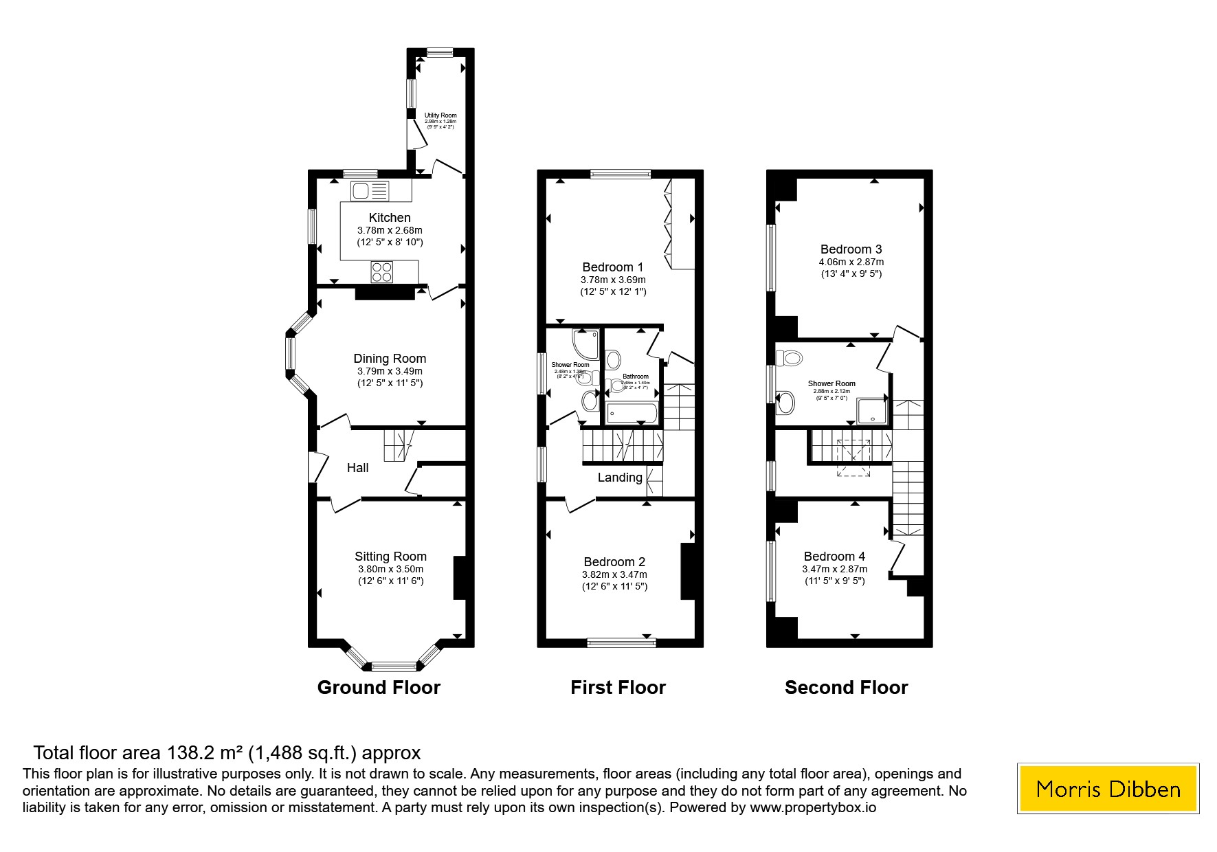 189, Hill Lane, Southampton floorplan