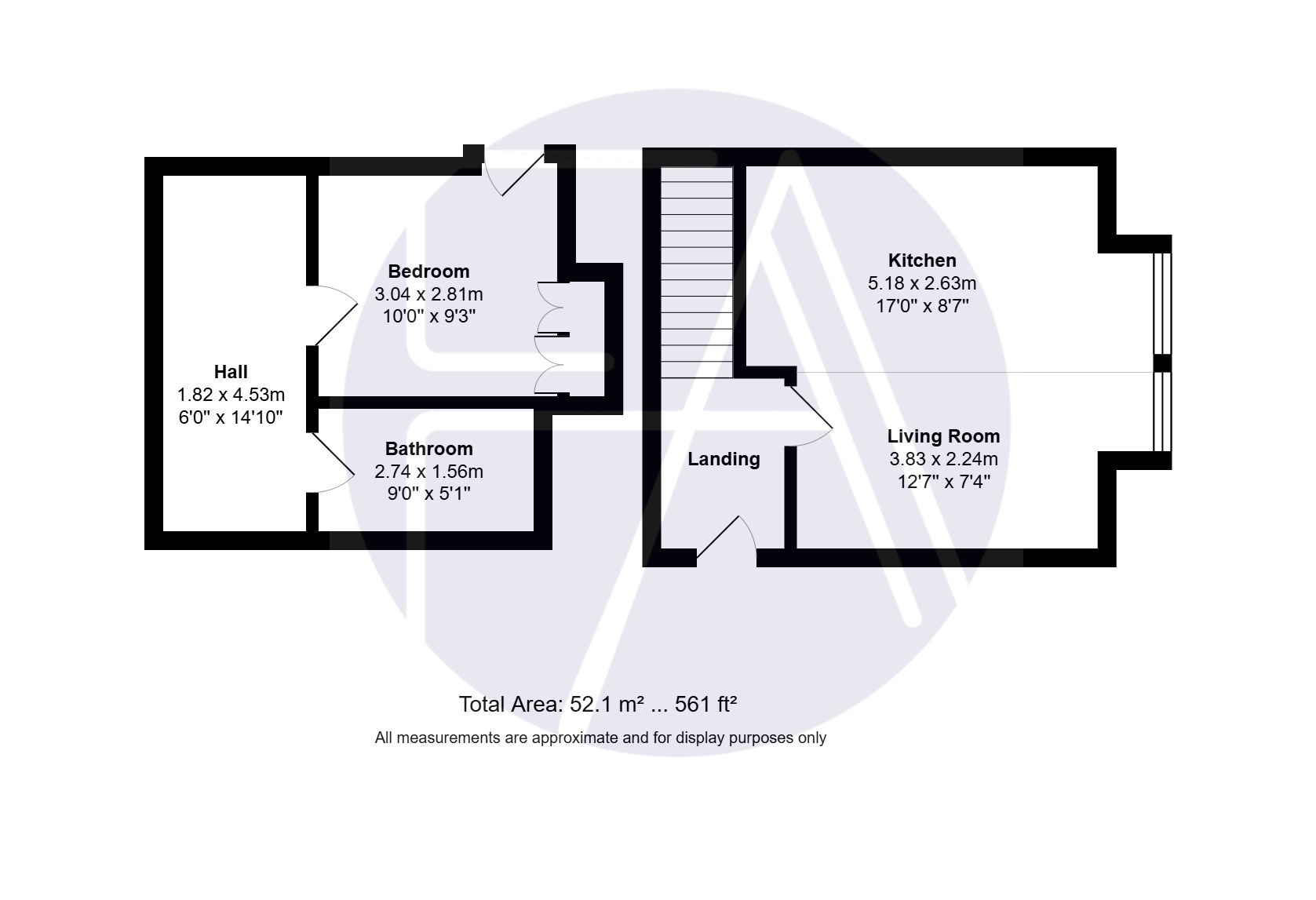 Flat 4, 53 Lulworth Road, Merseyside floorplan