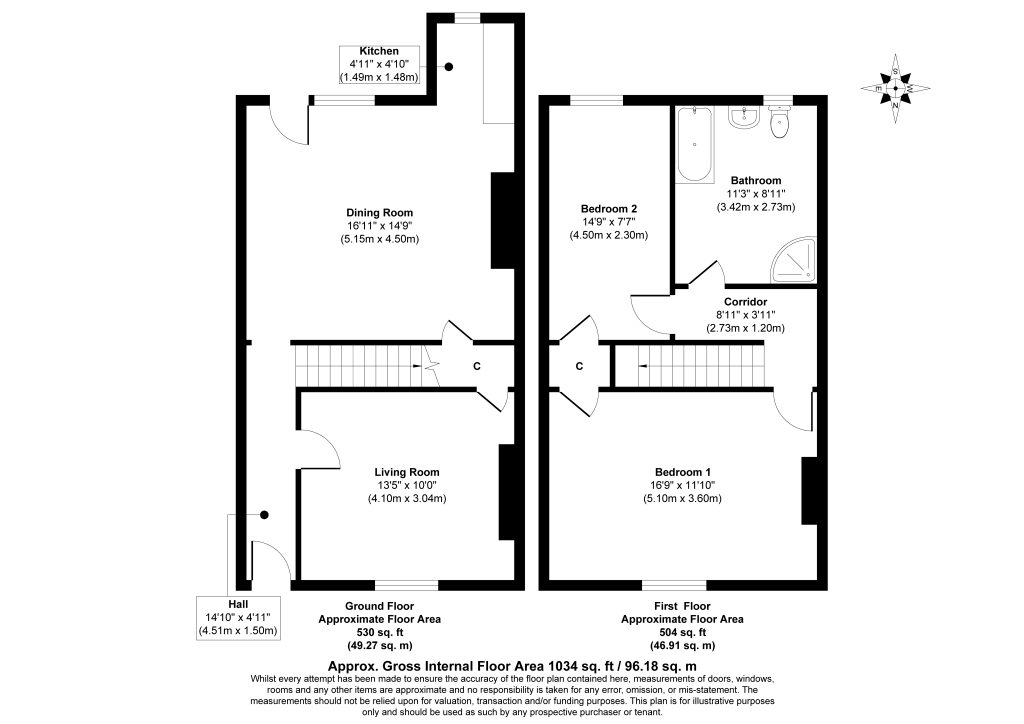 11, North View, Durham floorplan