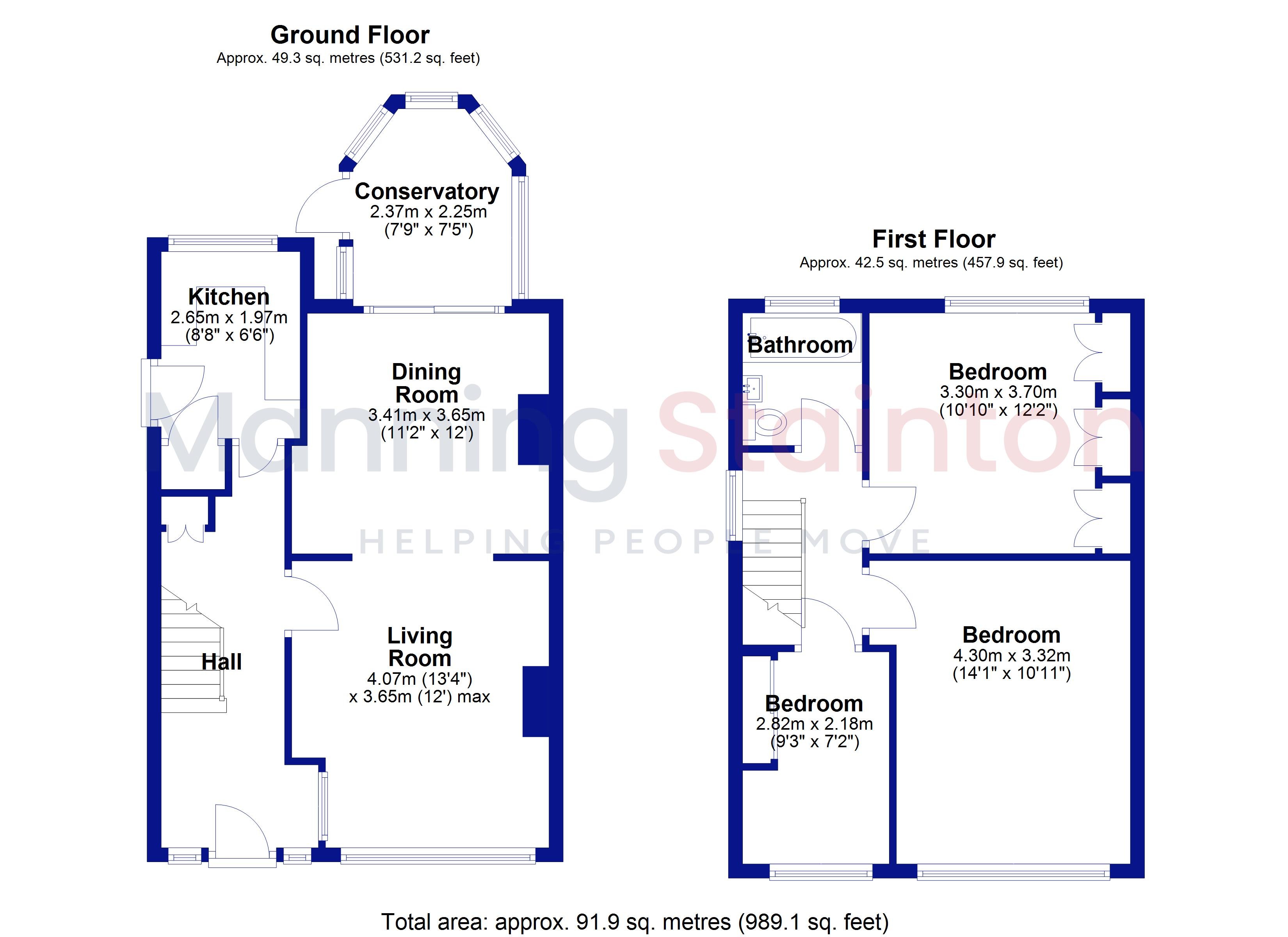 10, Foxwood Grove, Leeds floorplan
