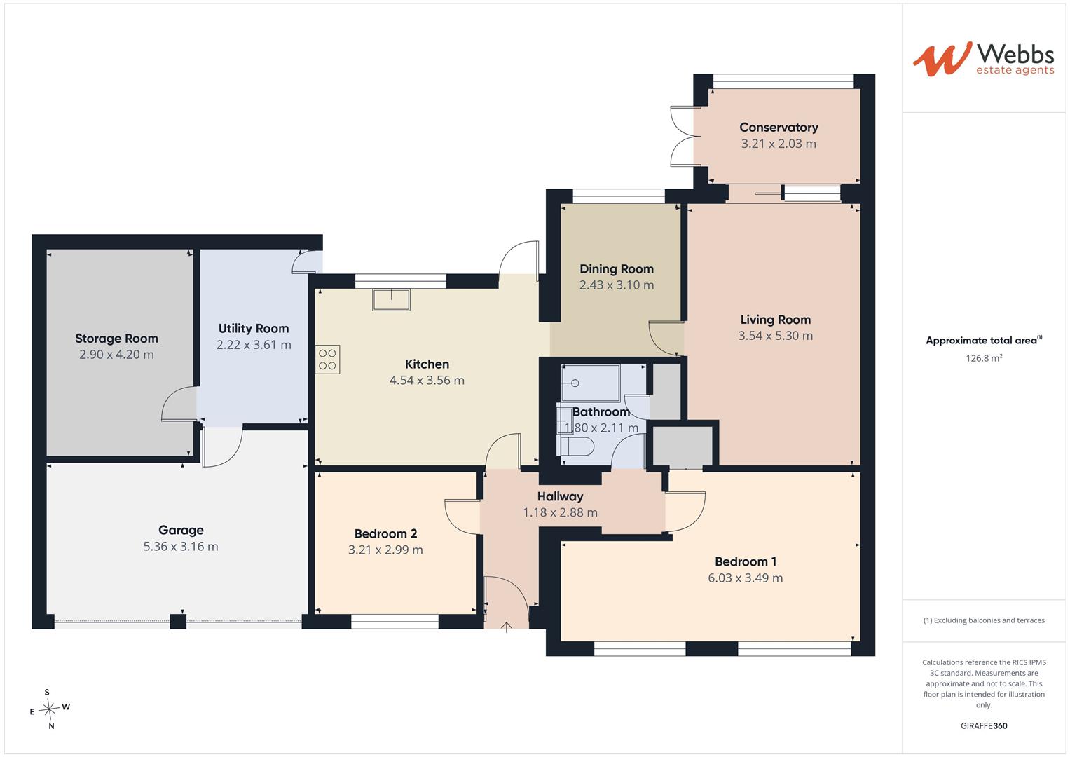 1, Churchfields, Burton-on-trent floorplan