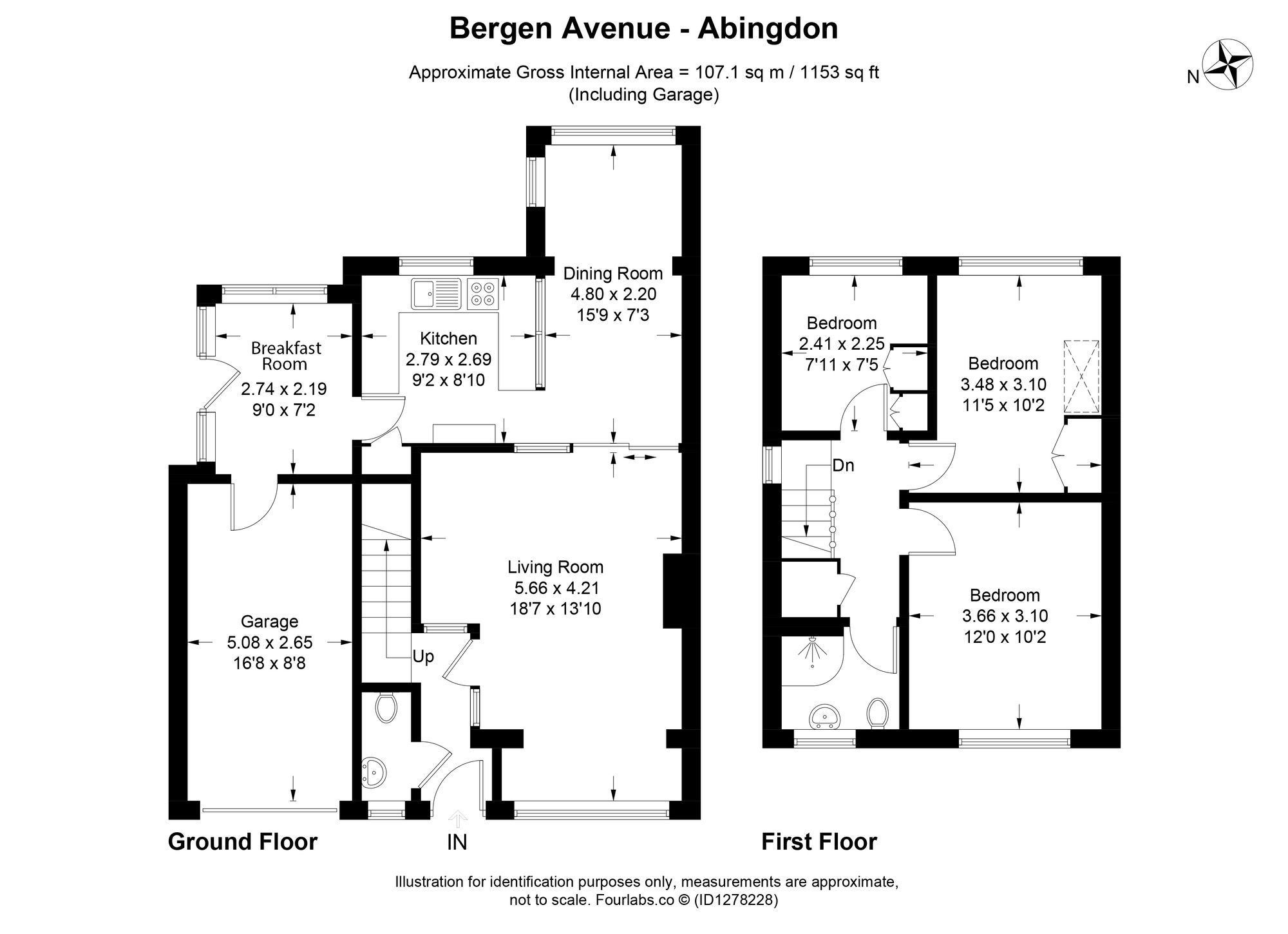 9 Bergen Avenue, Abingdon floorplan