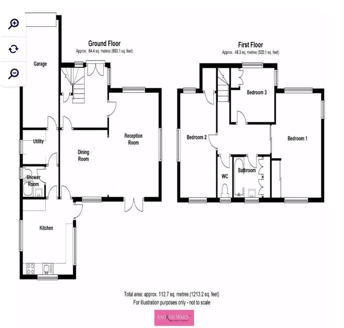 72, Pine Grove, Brookmans Park floorplan