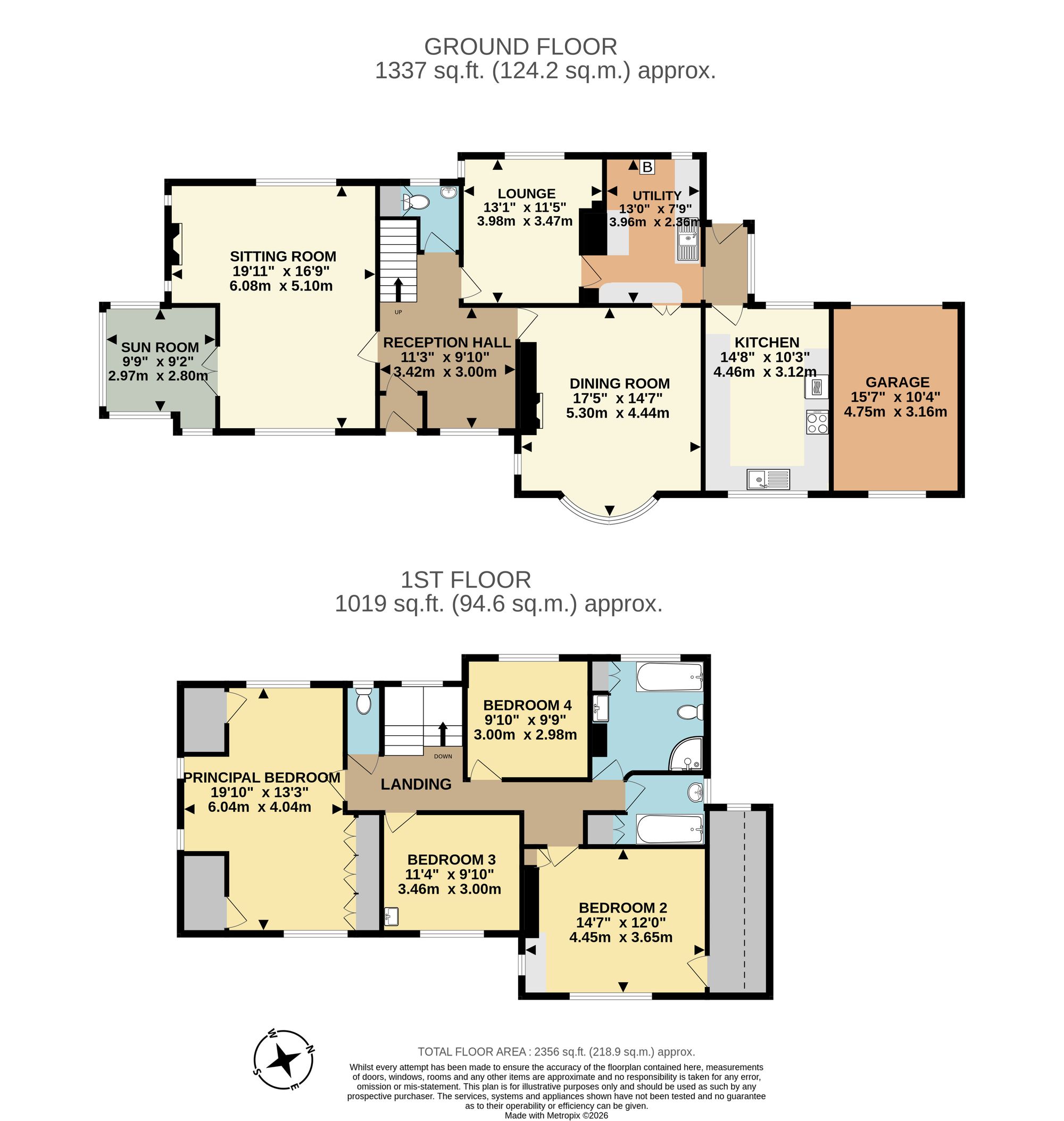 13 Barnfield Road, Torquay floorplan