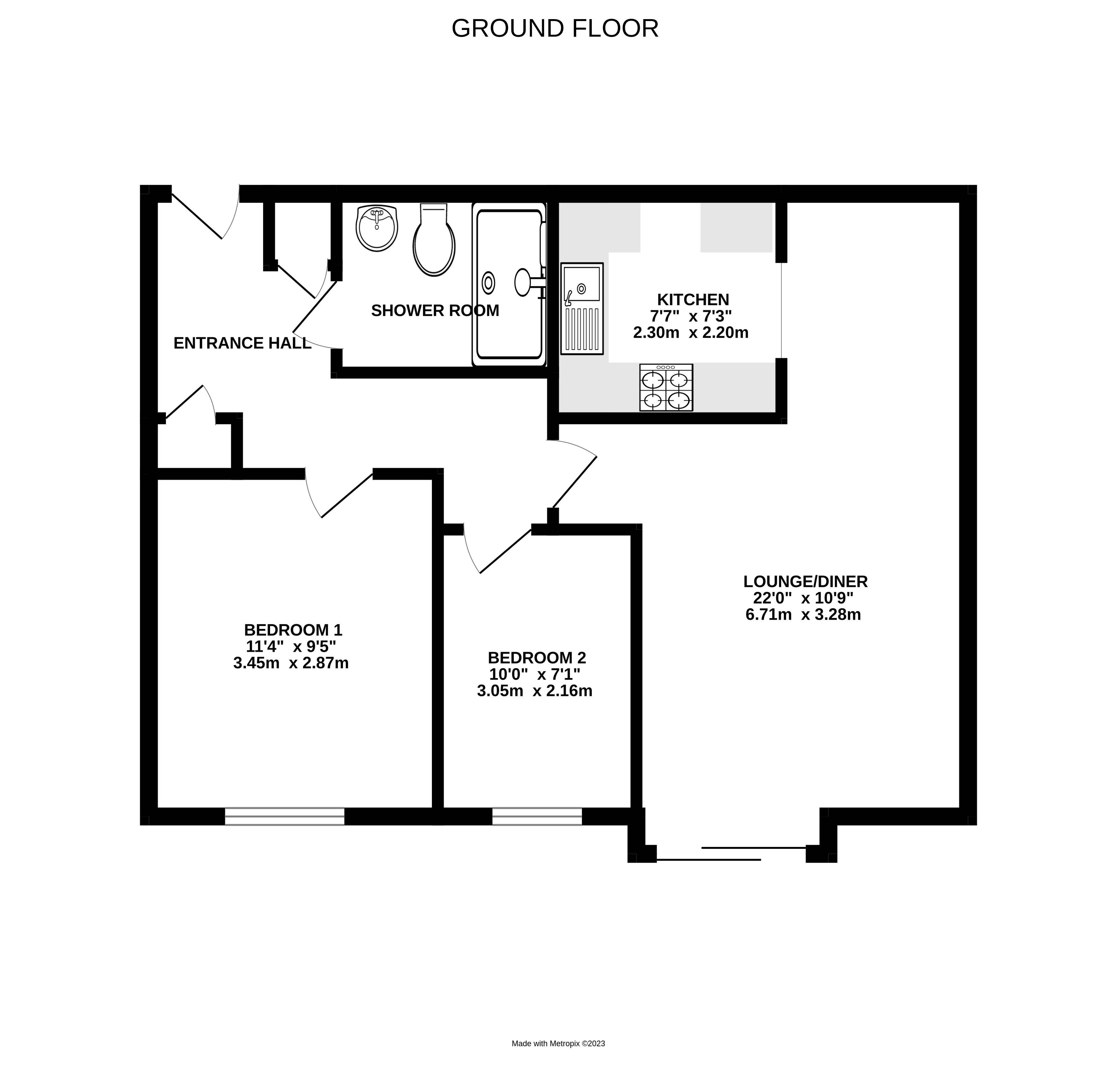 Irvine Road, Littlehampton, West Sussex BN17, 2 bedroom flat for sale 66230358 PrimeLocation