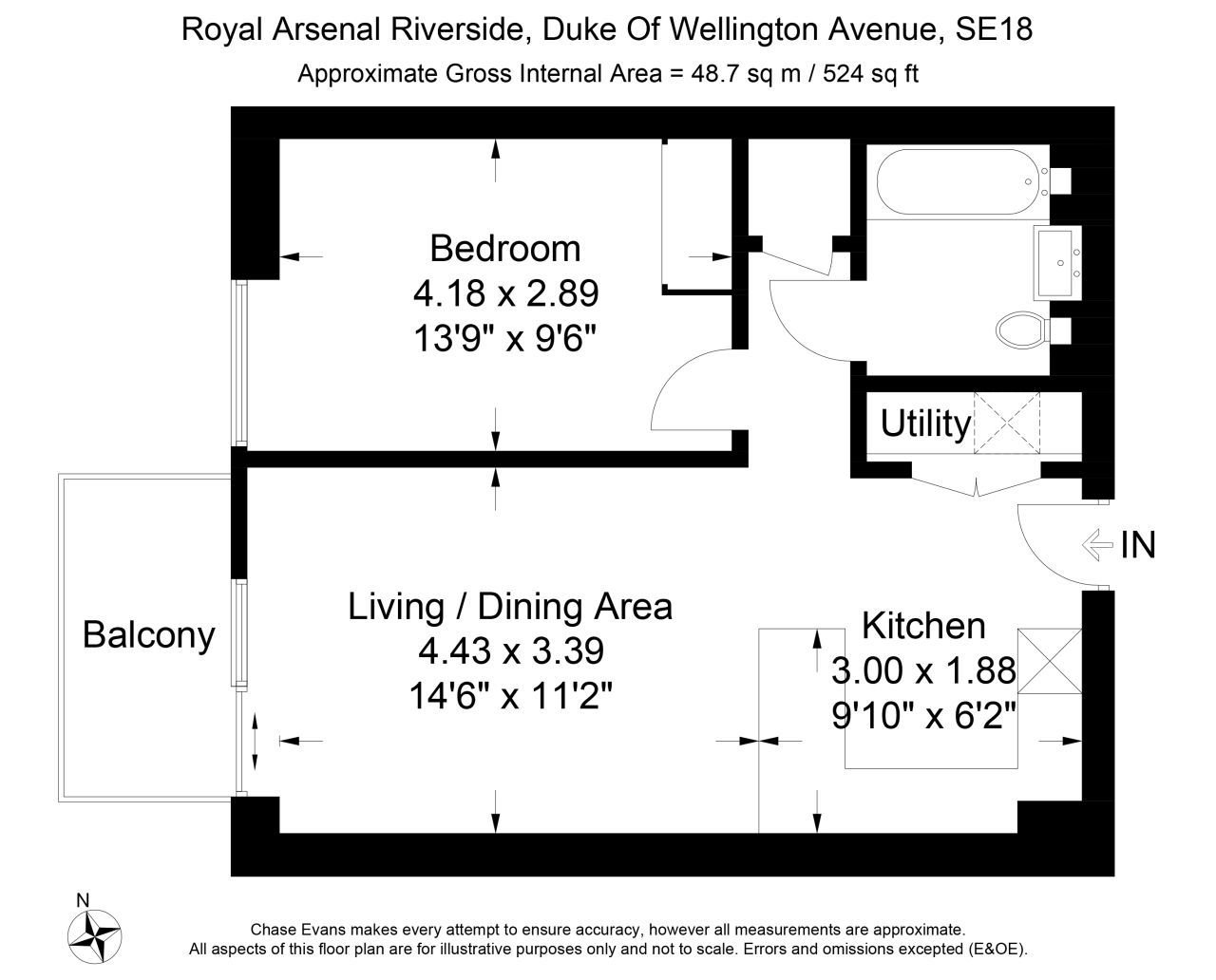 Flat 302,, Judde House, Royal Arsenal Riverside, Woolwich floorplan