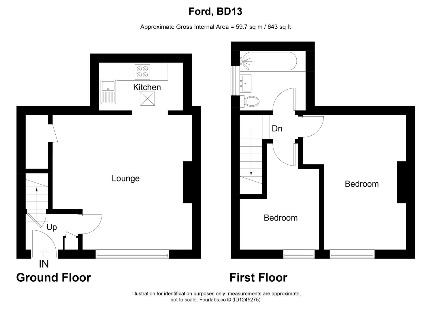 58, Ford, Bradford floorplan