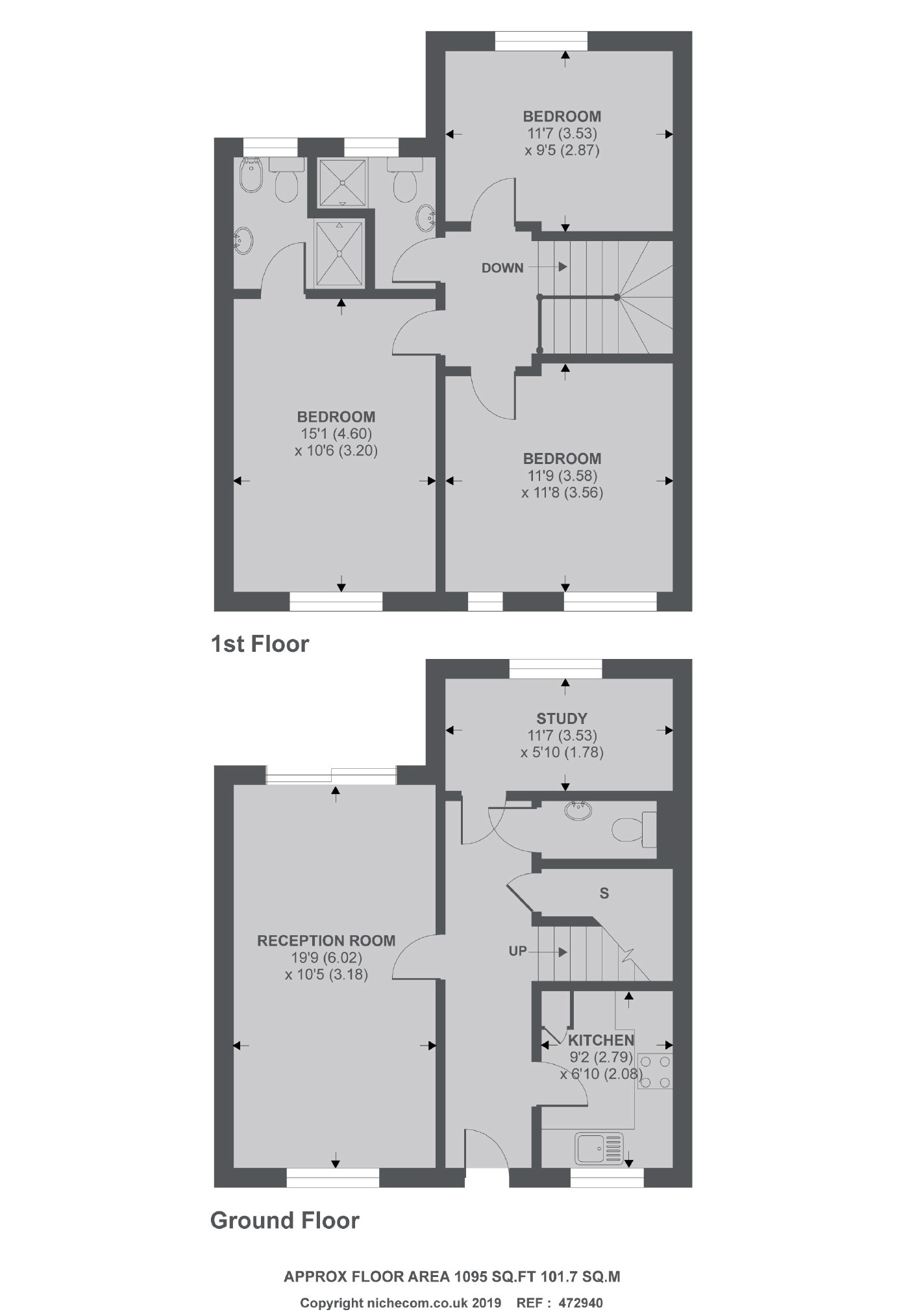 Chambers Street, London floorplan