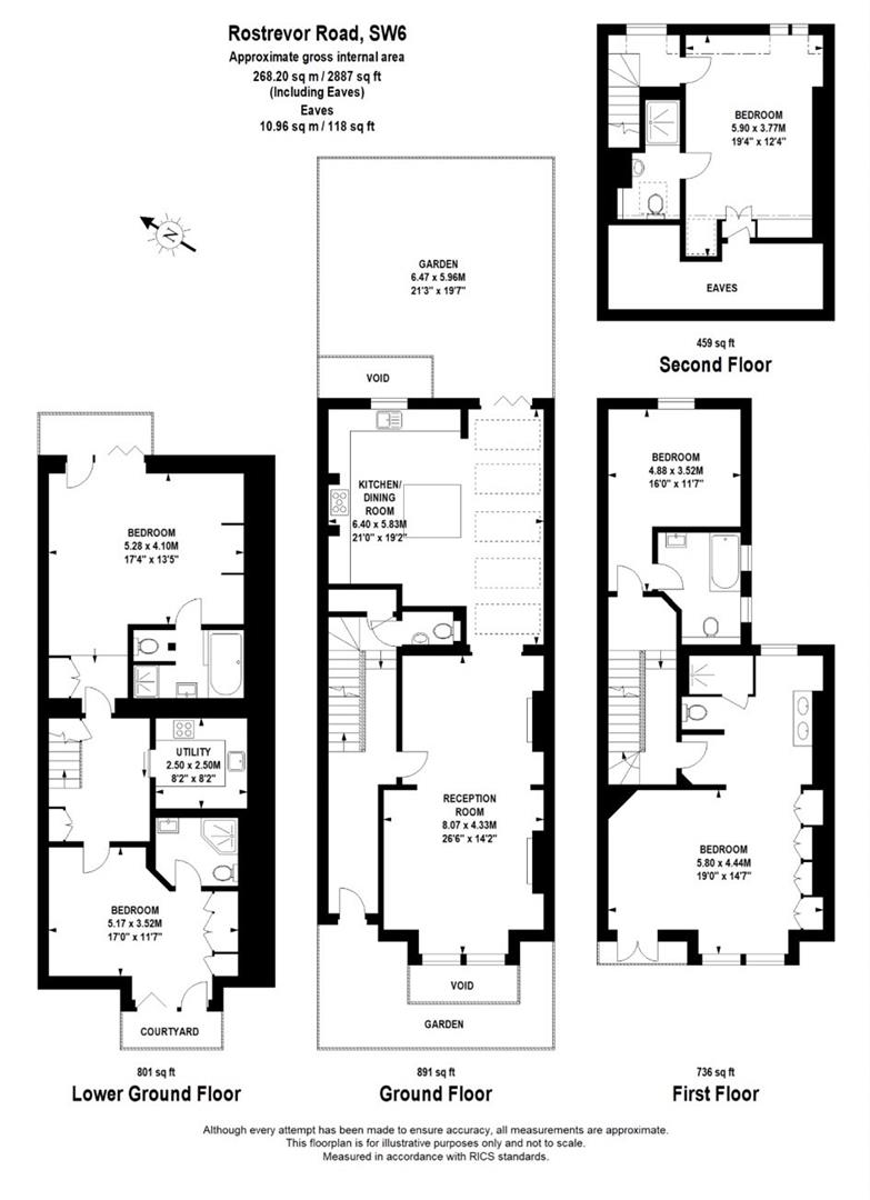 59, Rostrevor Road, London floorplan