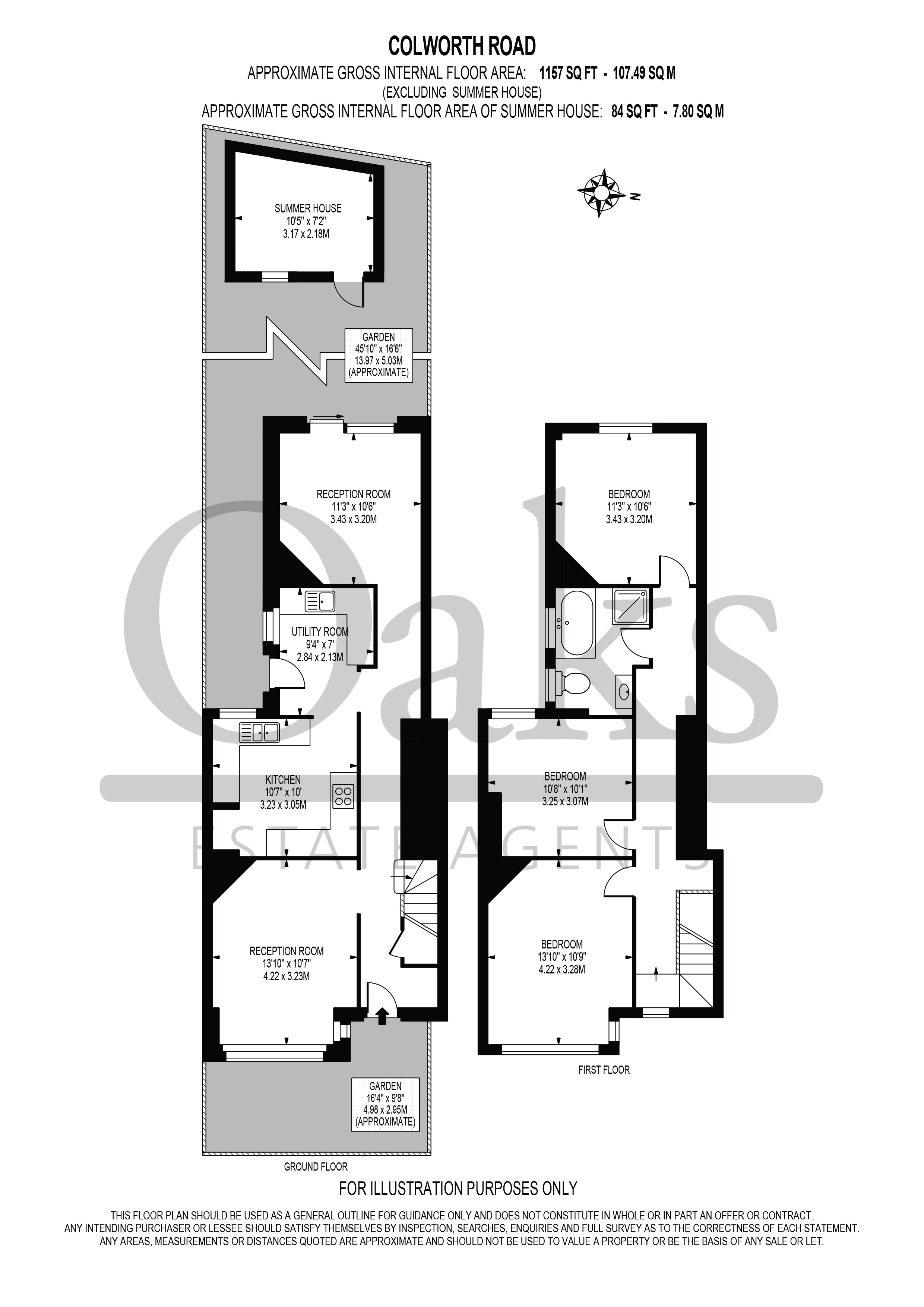 14, Colworth Road, Surrey floorplan