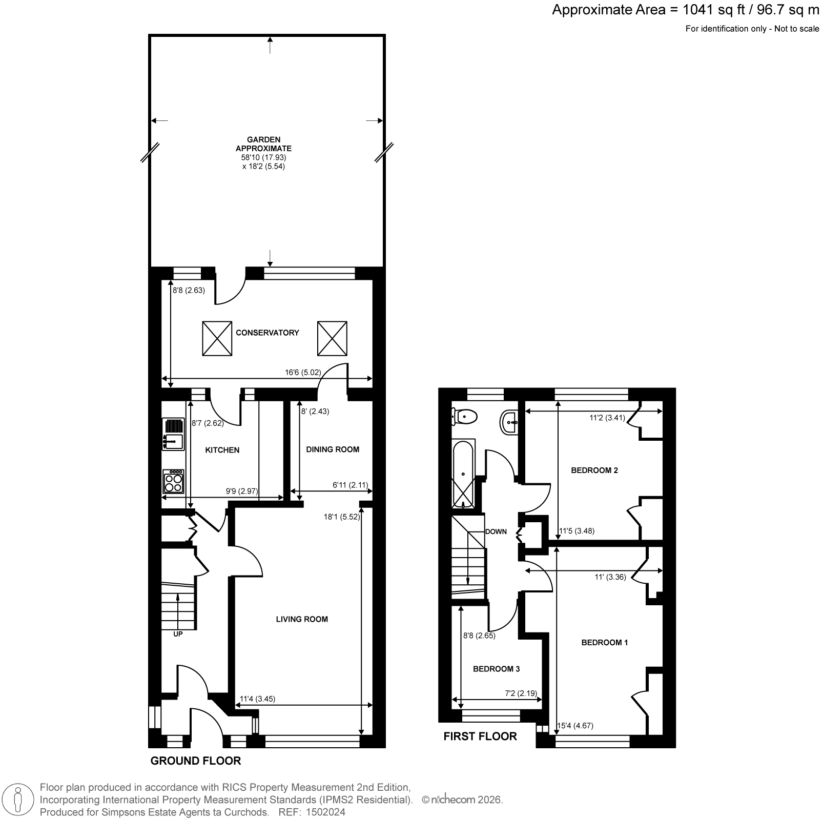 28, Heathcroft Avenue, Sunbury-On-Thames floorplan