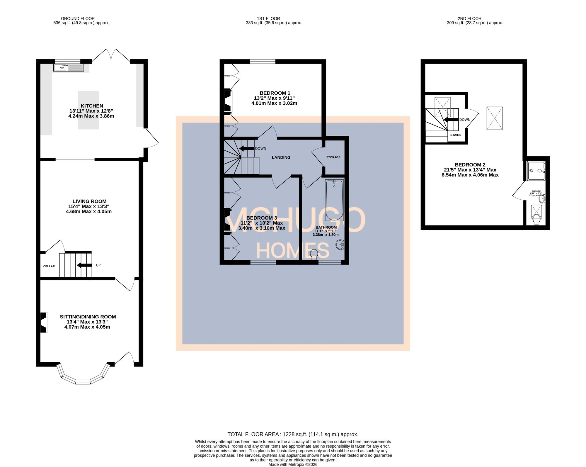 47 Greenfield Road, Birmingham floorplan