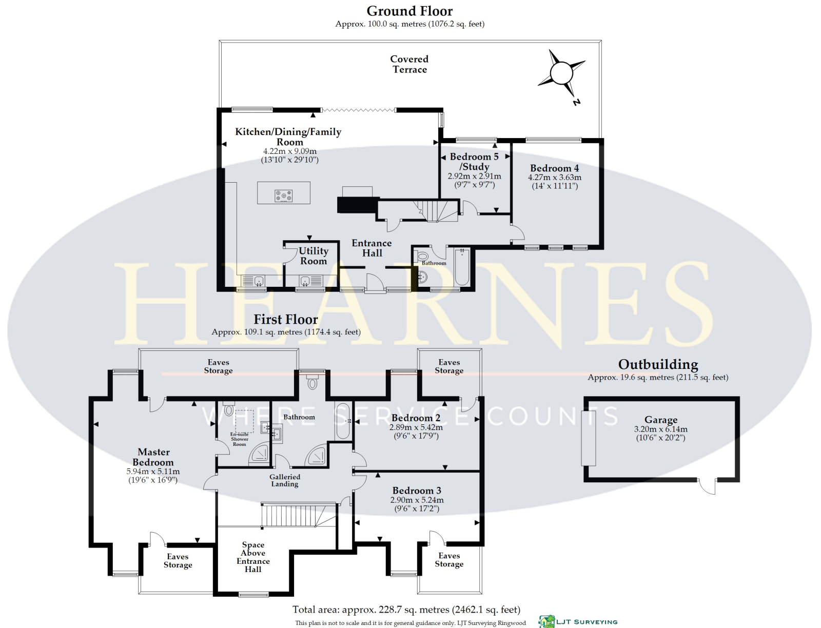 19 Oaks Drive, St. Leonards, Ringwood floorplan