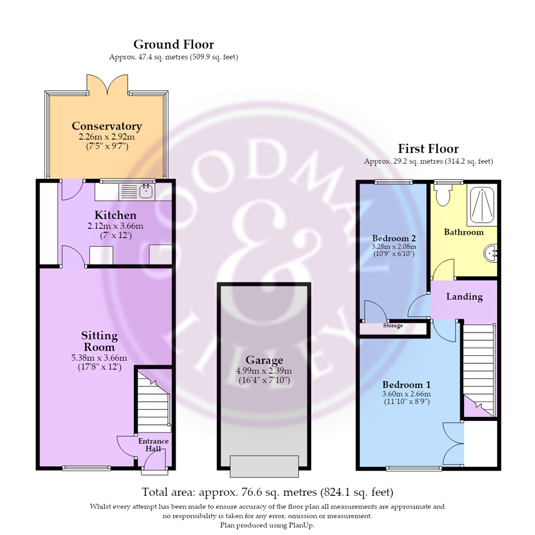 12, Cherryhay, Clevedon floorplan