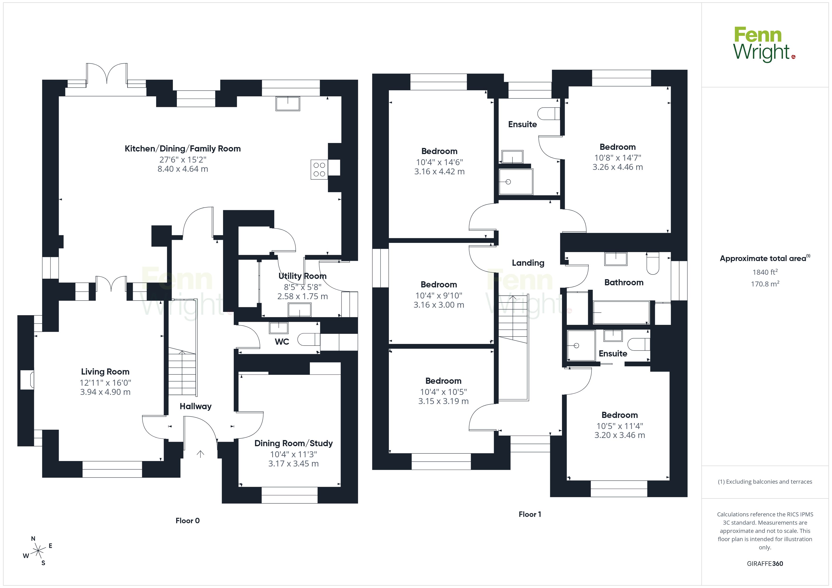 Hillside, 4, Acland Avenue, Colchester floorplan