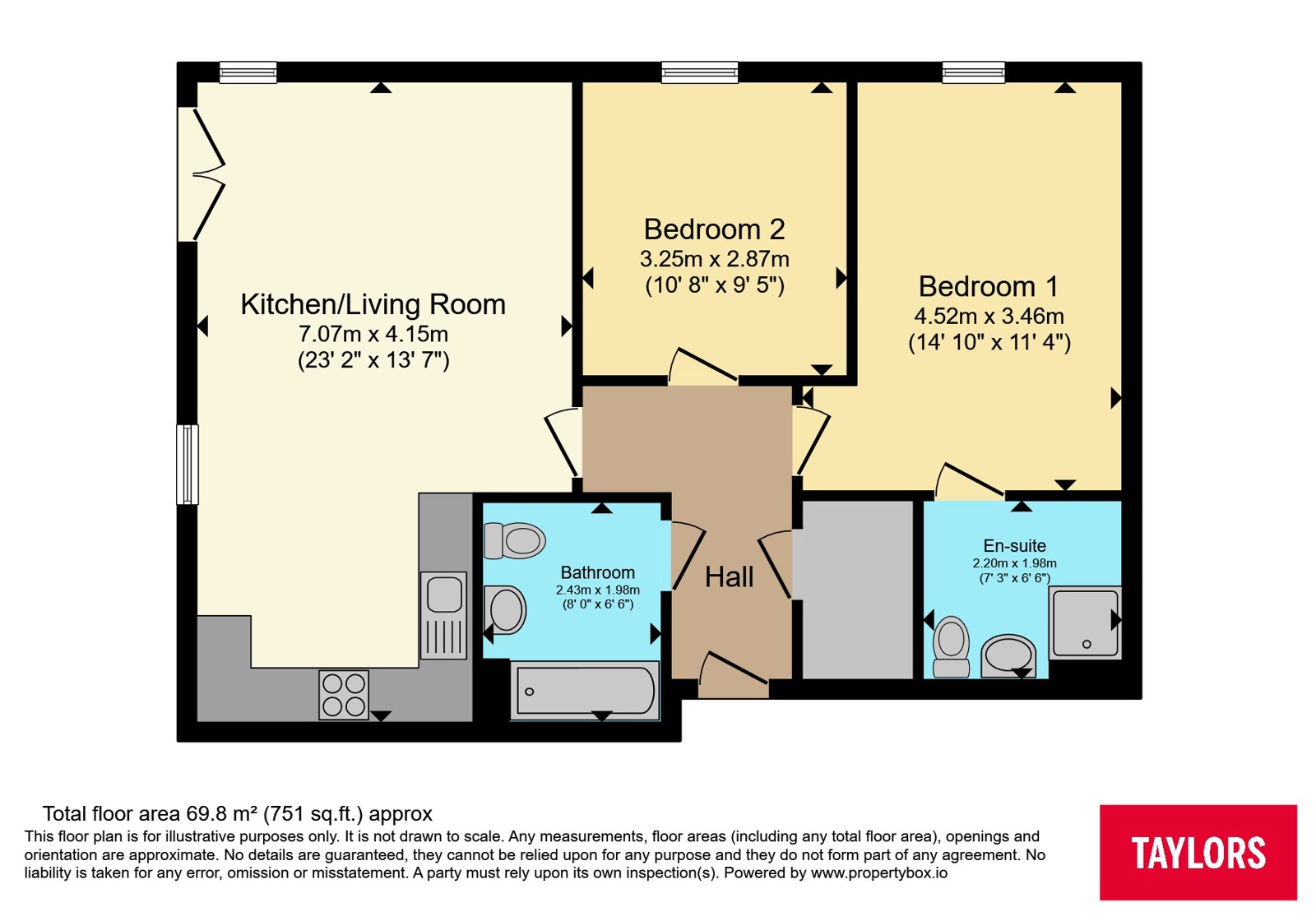 Flat 6,, Admiral House, Fishponds floorplan