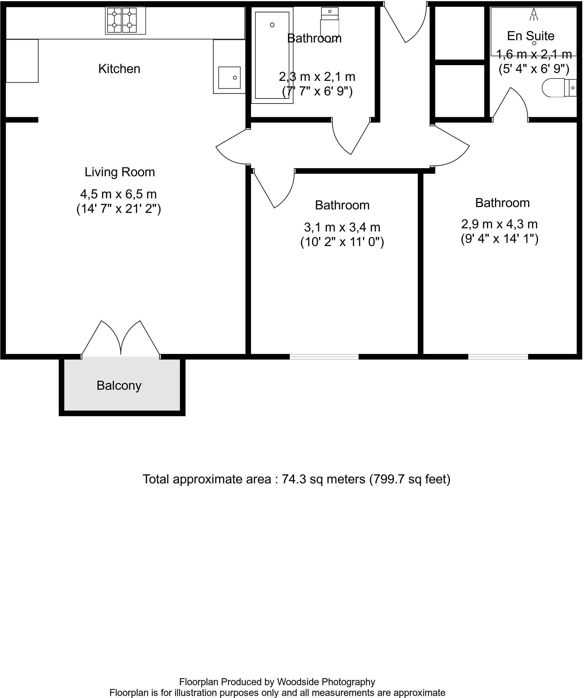 2 Bedrooms Flat for sale in The Academy, Holly Street, Luton, Bedfordshire LU1