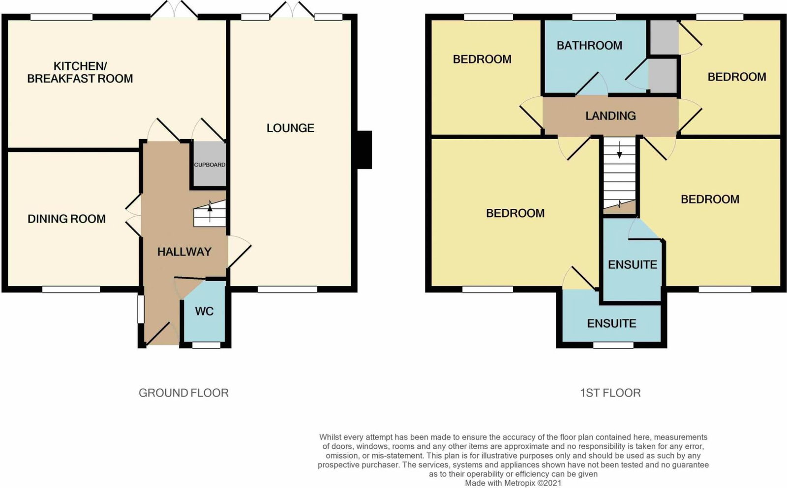 11, Trevorder Drive, St. Austell floorplan