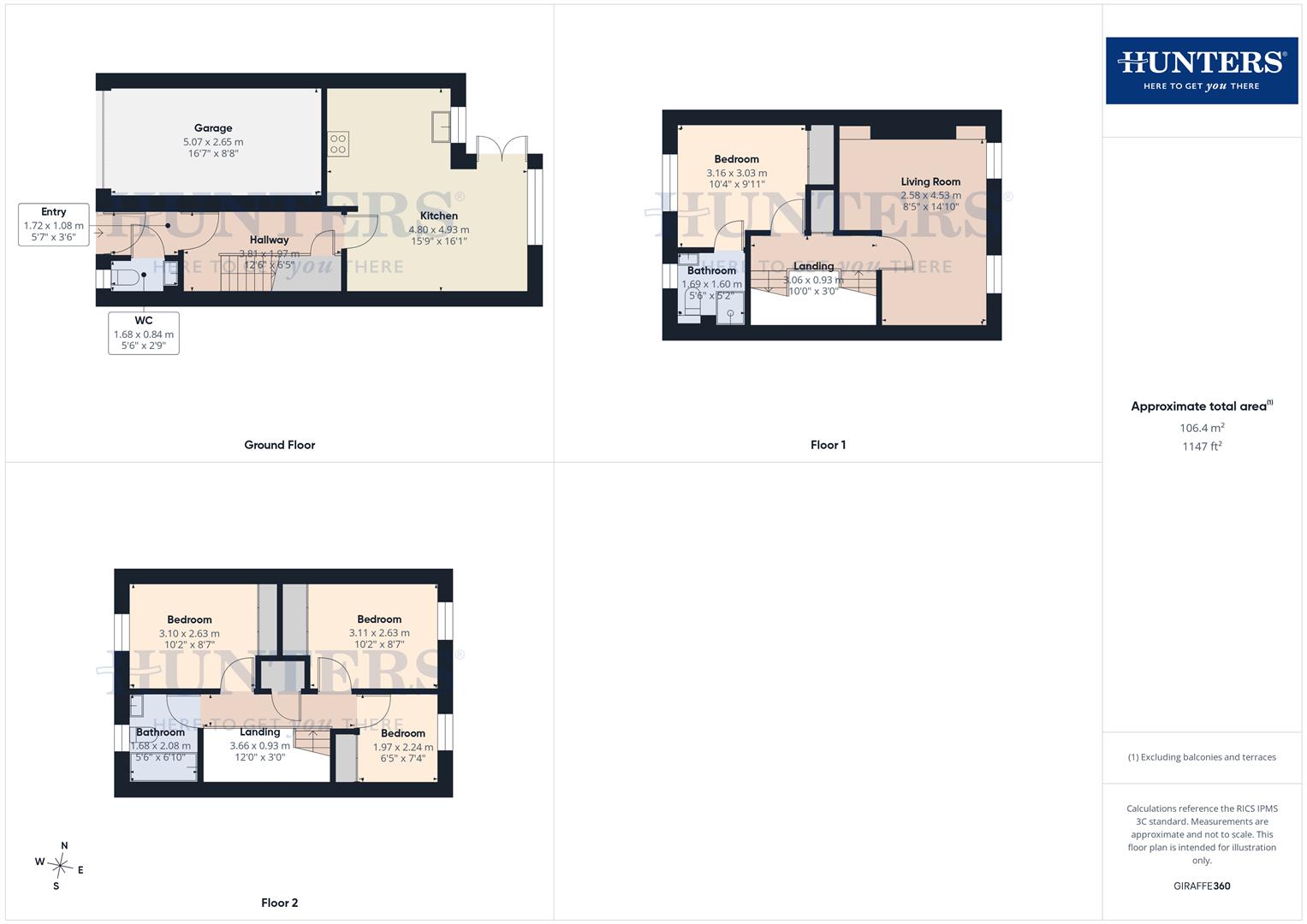 Millfield, Consett floorplan