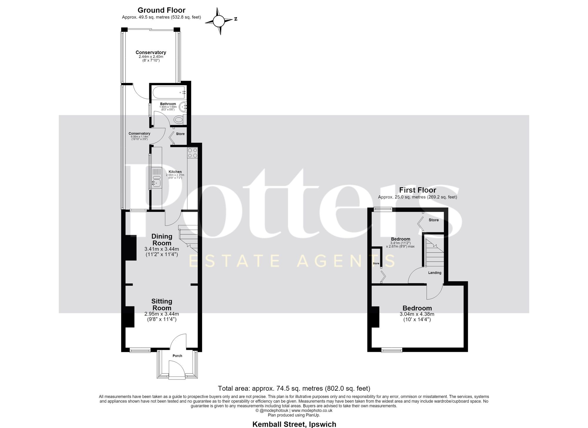 132 Kemball Street, Ipswich floorplan