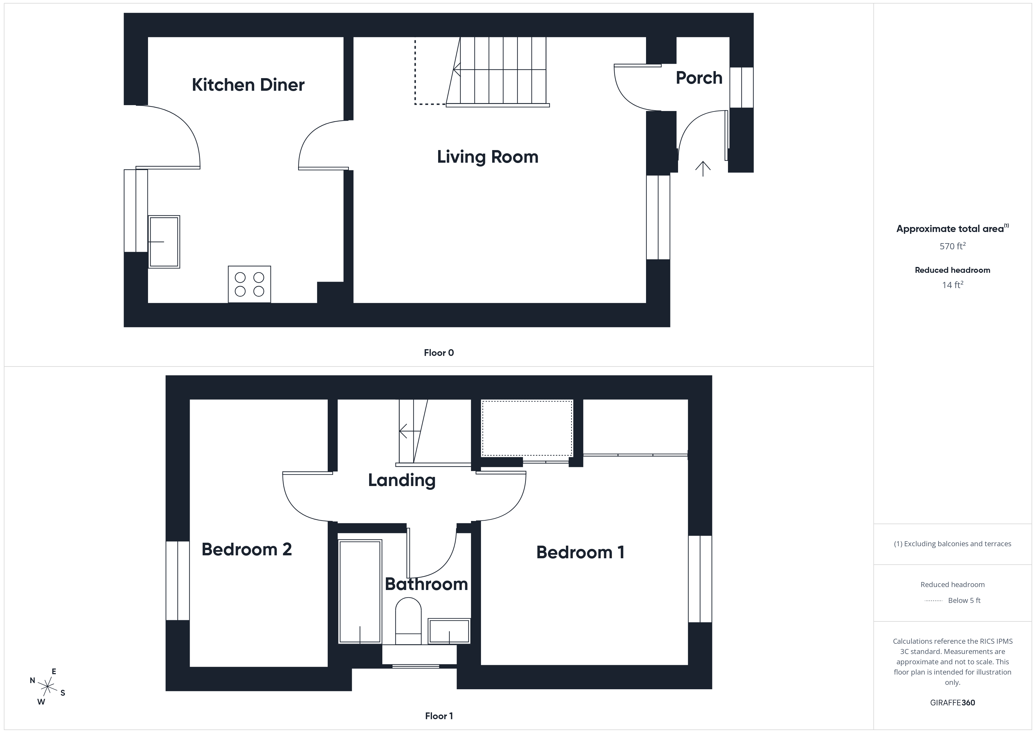34, Warwick Drive, Bury St Edmunds floorplan