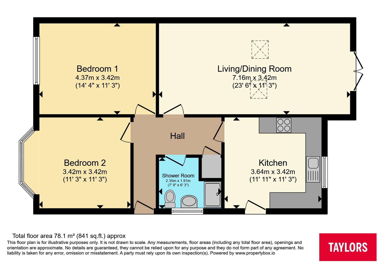 56, Shenley Road, Buckinghamshire floorplan