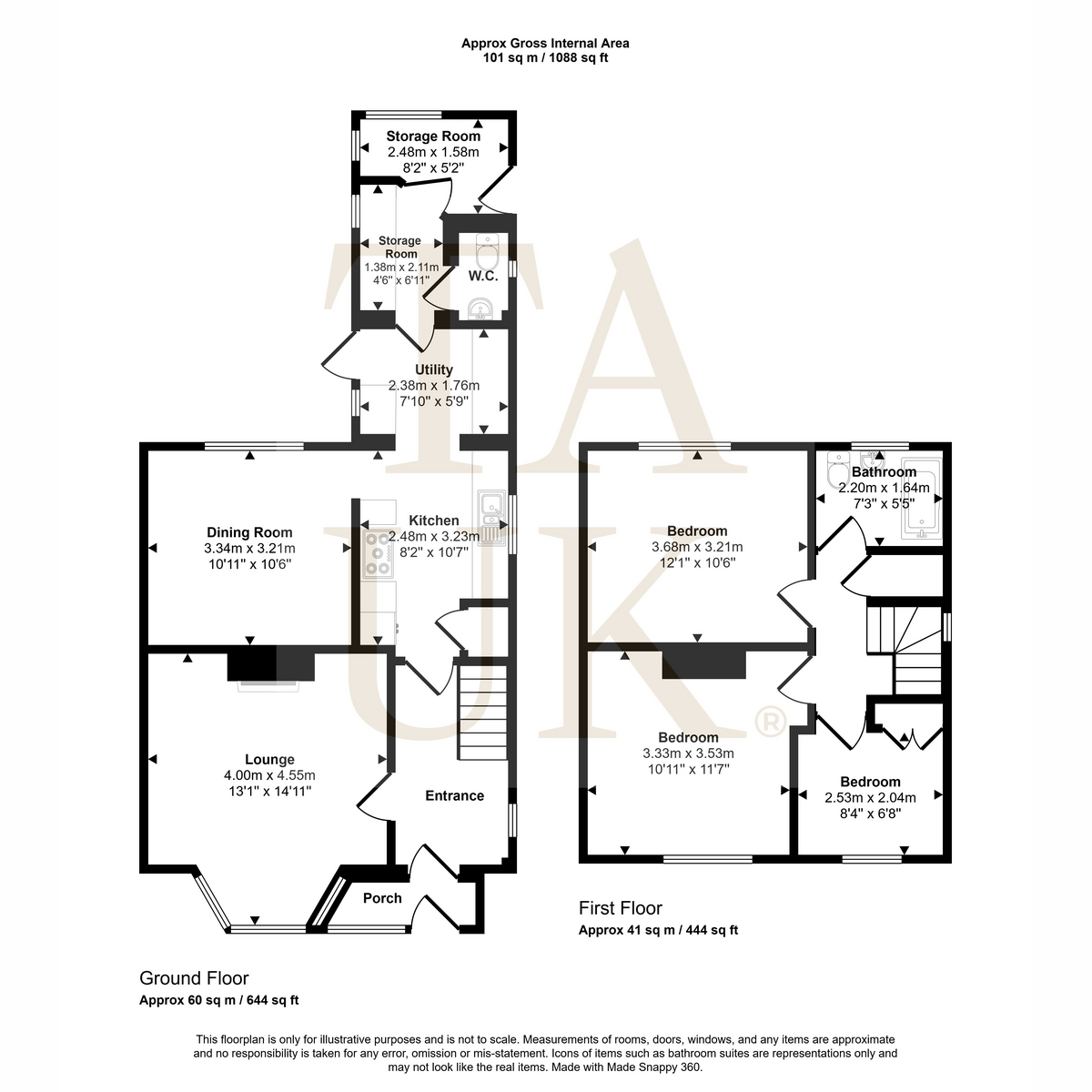 28, Lyttleton Road, Bewdley floorplan